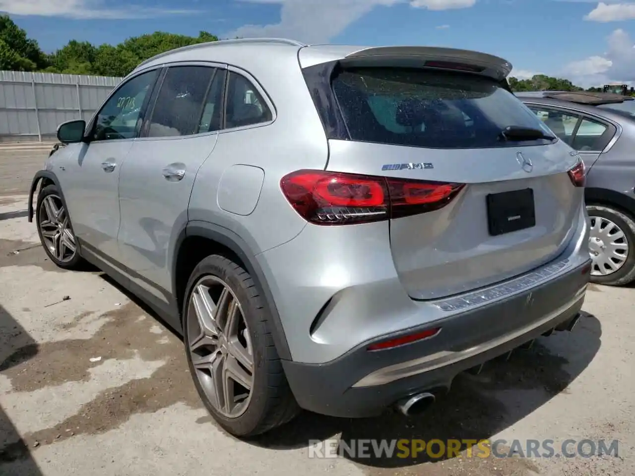 3 Photograph of a damaged car W1N4N5BB5MJ207684 MERCEDES-BENZ GLA-CLASS 2021