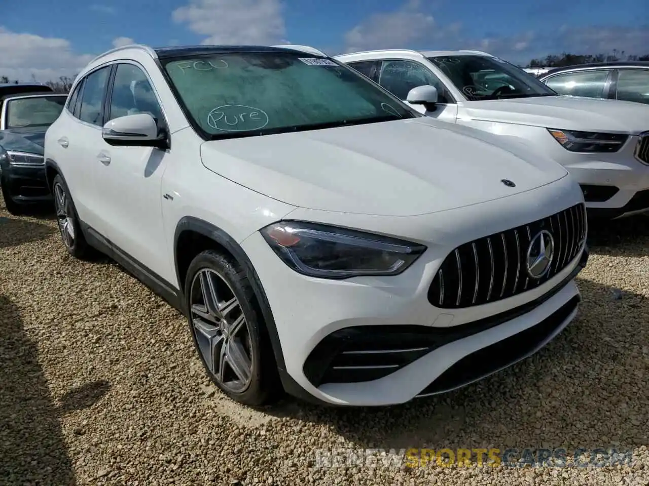 1 Photograph of a damaged car W1N4N5BB6MJ169317 MERCEDES-BENZ GLA-CLASS 2021