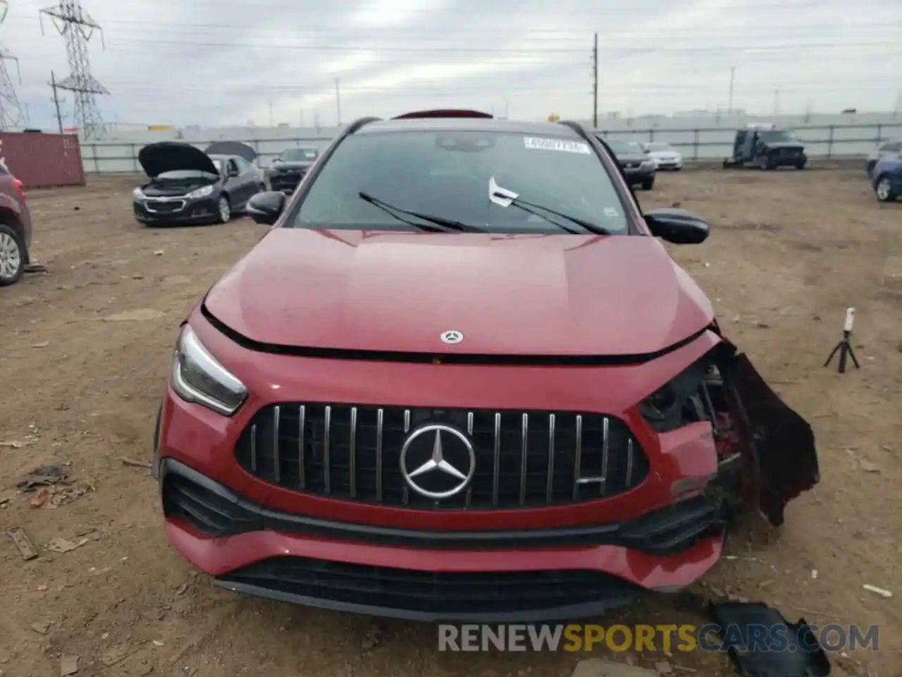 5 Photograph of a damaged car W1N4N5DB4MJ223047 MERCEDES-BENZ GLA-CLASS 2021