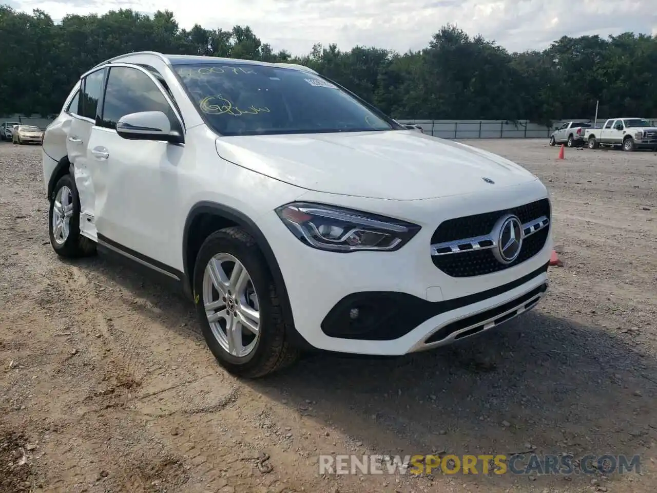 1 Photograph of a damaged car W1N4N4GB1NJ400712 MERCEDES-BENZ GLA-CLASS 2022