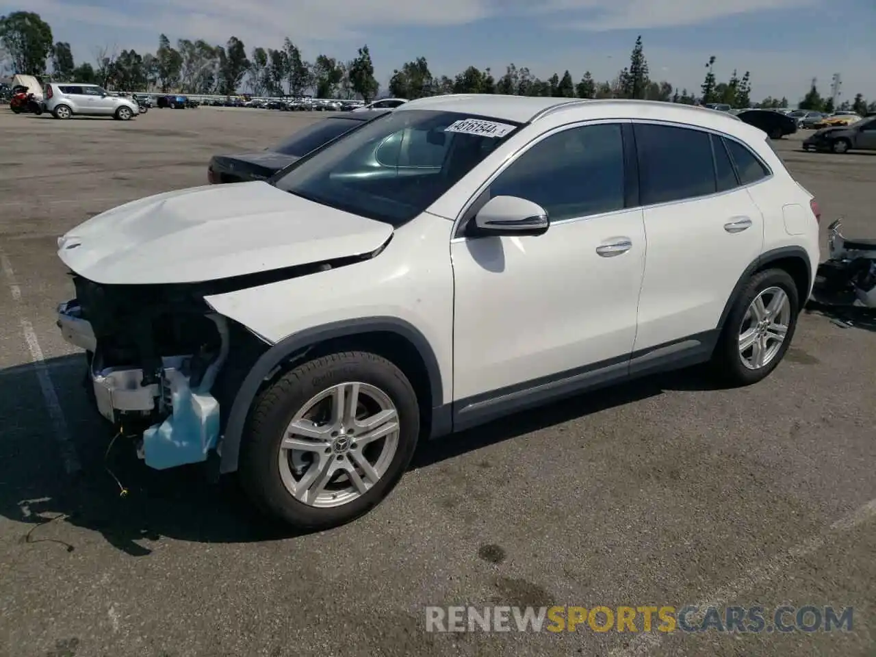 1 Photograph of a damaged car W1N4N4GB7NJ343349 MERCEDES-BENZ GLA-CLASS 2022