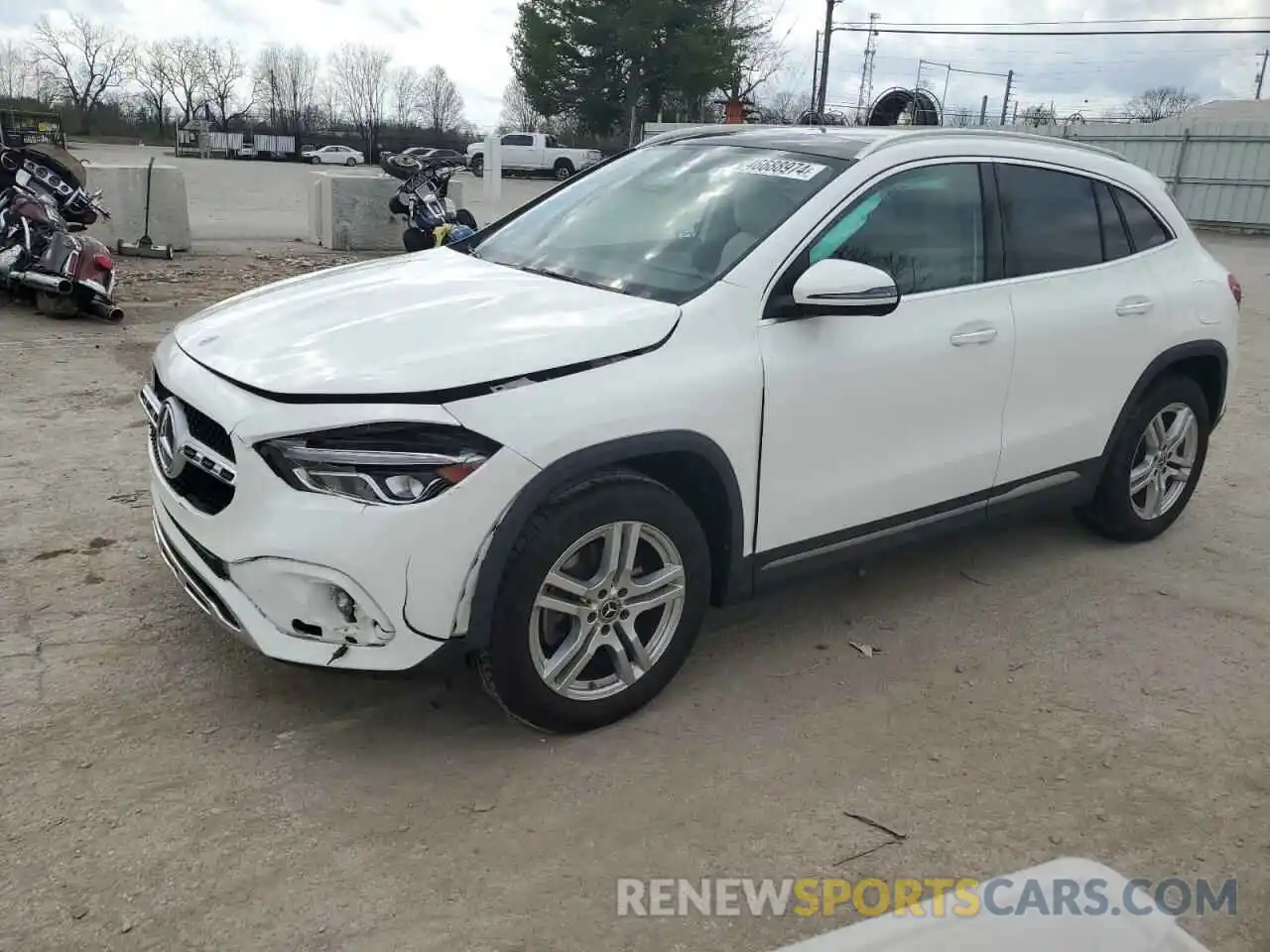 1 Photograph of a damaged car W1N4N4HB2NJ348926 MERCEDES-BENZ GLA-CLASS 2022