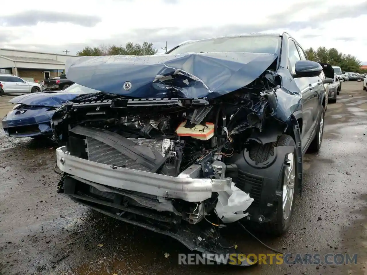 9 Photograph of a damaged car W1N4N4HB4NJ333621 MERCEDES-BENZ GLA-CLASS 2022