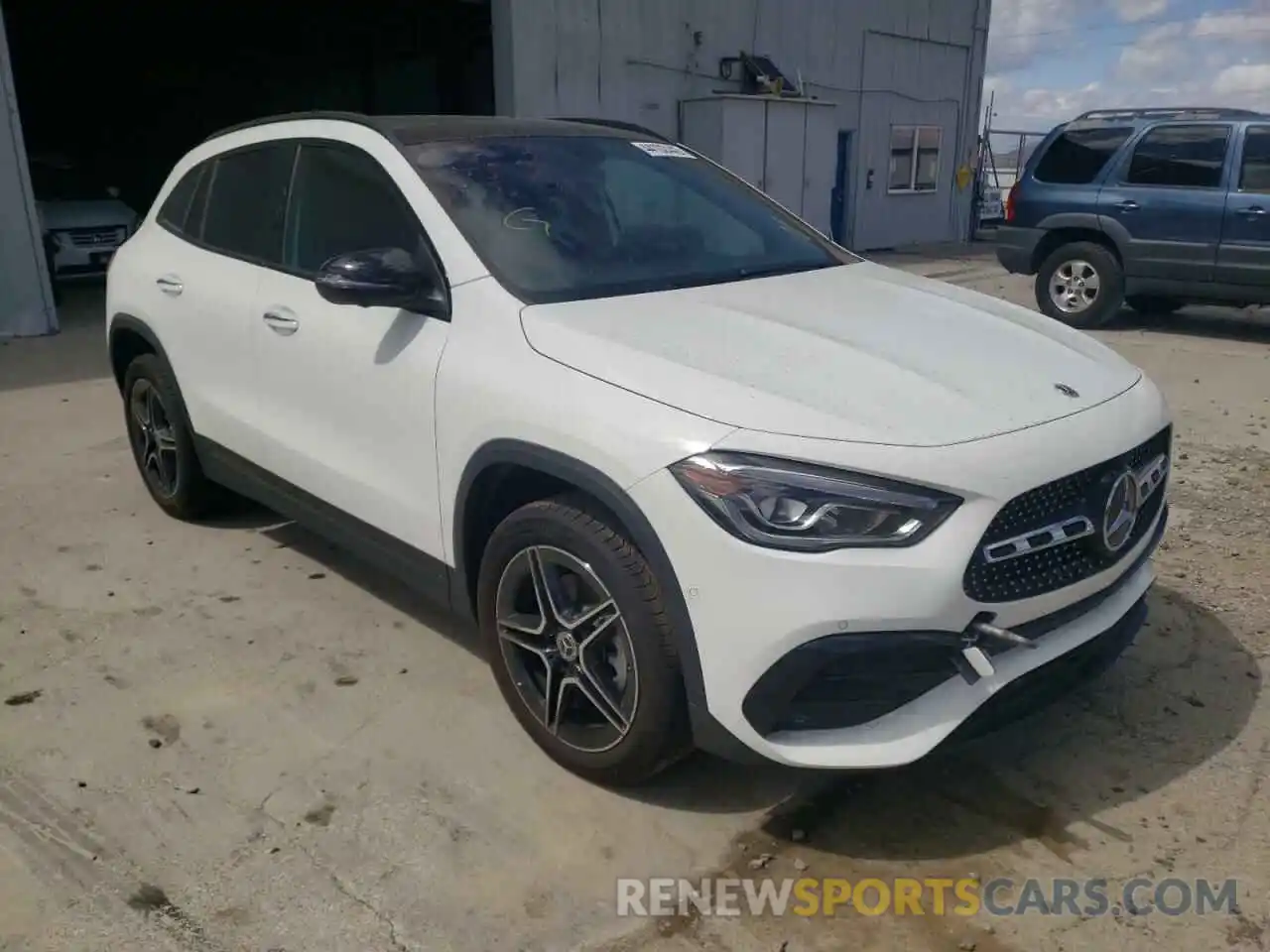 1 Photograph of a damaged car W1N4N4HB5NJ318187 MERCEDES-BENZ GLA-CLASS 2022