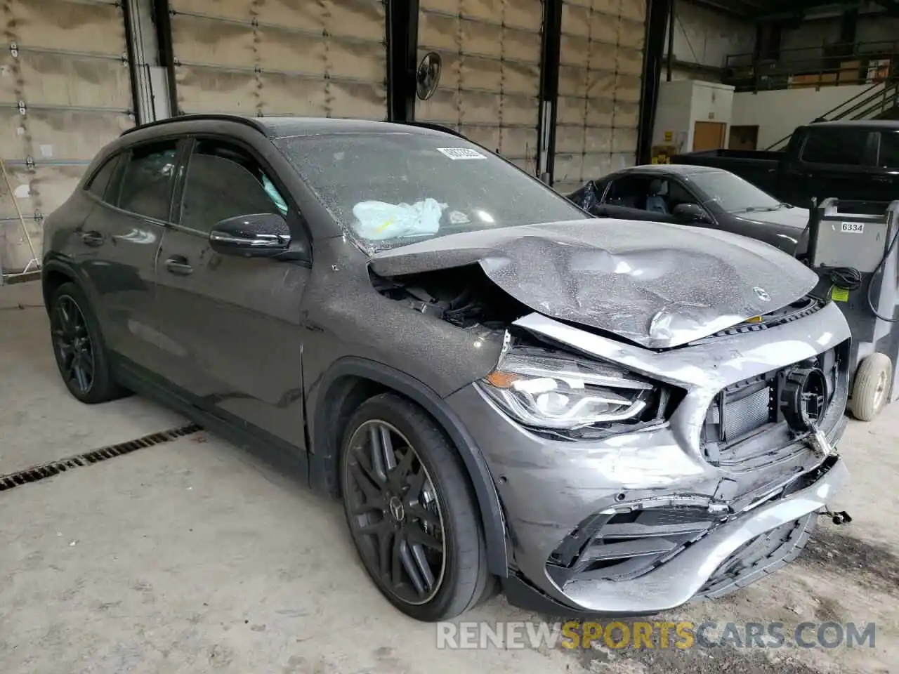 1 Photograph of a damaged car W1N4N5DB8NJ345959 MERCEDES-BENZ GLA-CLASS 2022