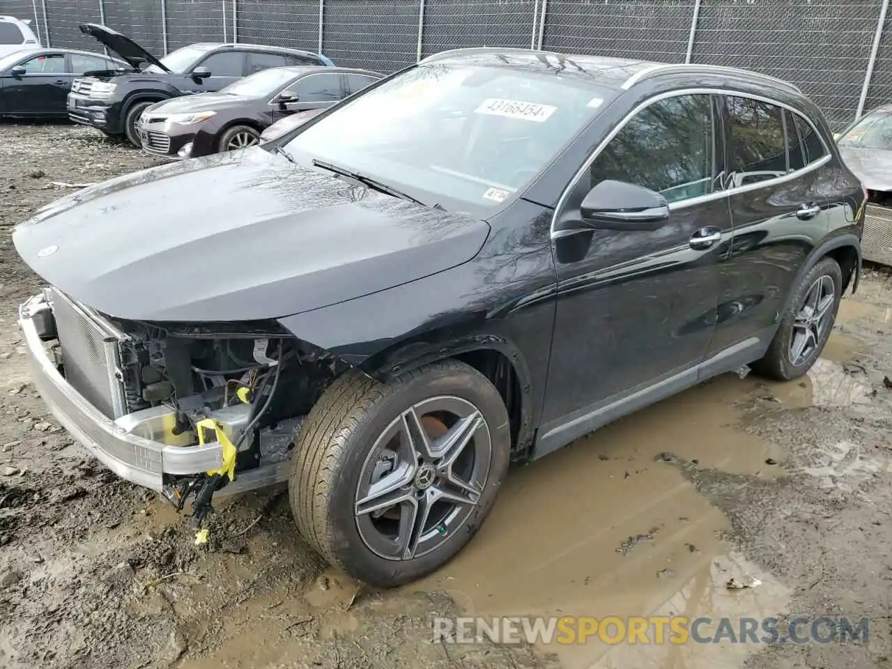 1 Photograph of a damaged car W1N4N4HB0PJ496351 MERCEDES-BENZ GLA-CLASS 2023