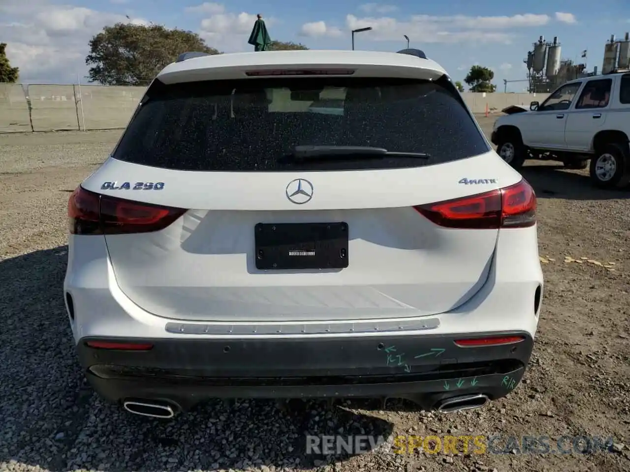 6 Photograph of a damaged car W1N4N4HB6PJ523830 MERCEDES-BENZ GLA-CLASS 2023