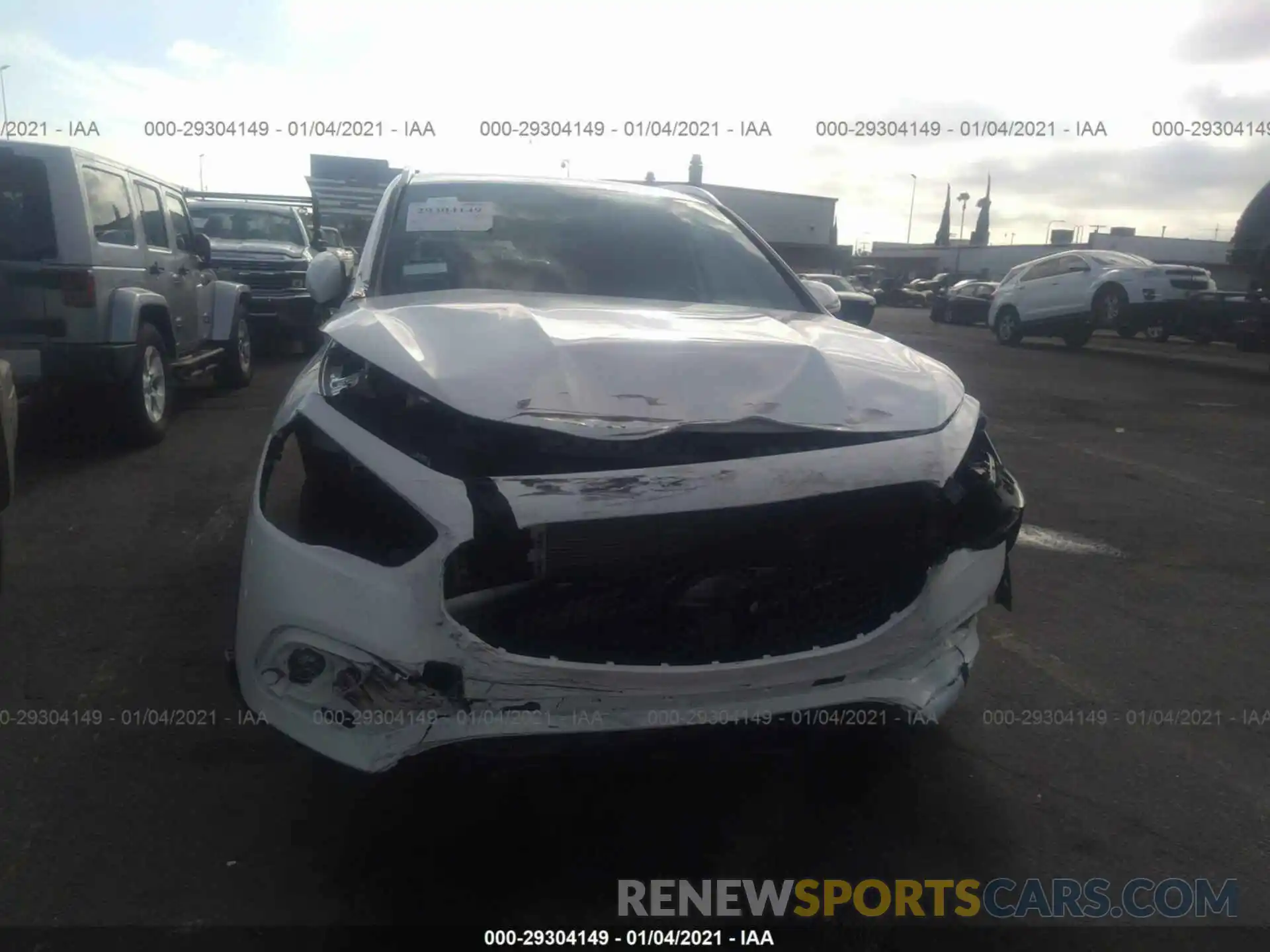 6 Photograph of a damaged car W1N4N4GB7MJ150634 MERCEDES-BENZ GLA250 2021