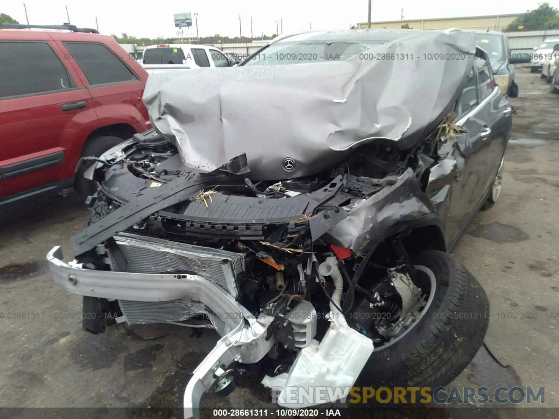 6 Photograph of a damaged car W1N4N4GBXMJ156864 MERCEDES-BENZ GLA250 2021