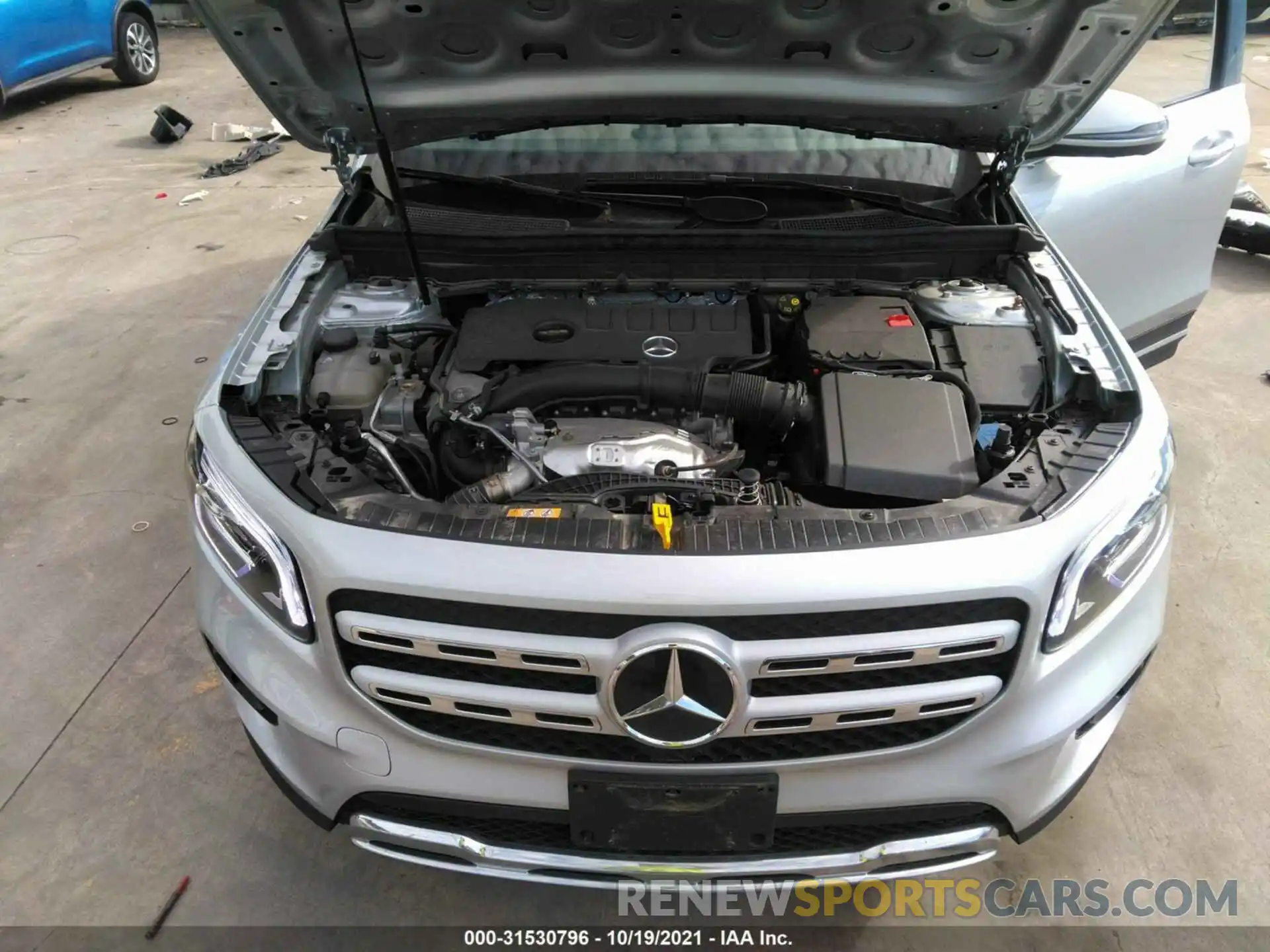 10 Фотография поврежденного автомобиля W1N4M4GB1LW024838 MERCEDES-BENZ GLB 2020