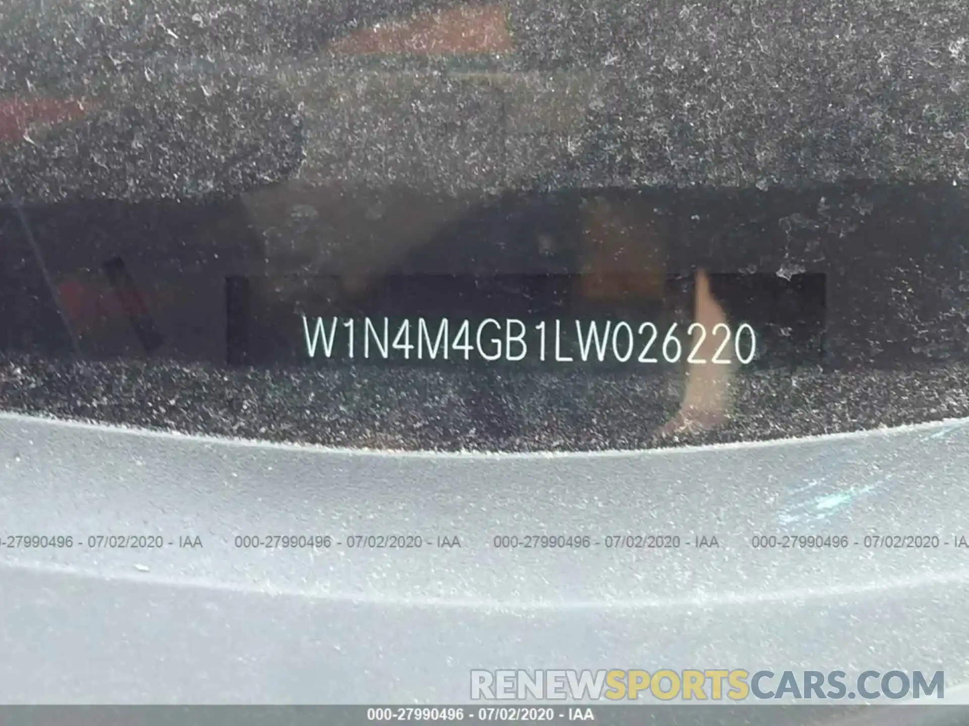 9 Photograph of a damaged car W1N4M4GB1LW026220 MERCEDES-BENZ GLB 2020