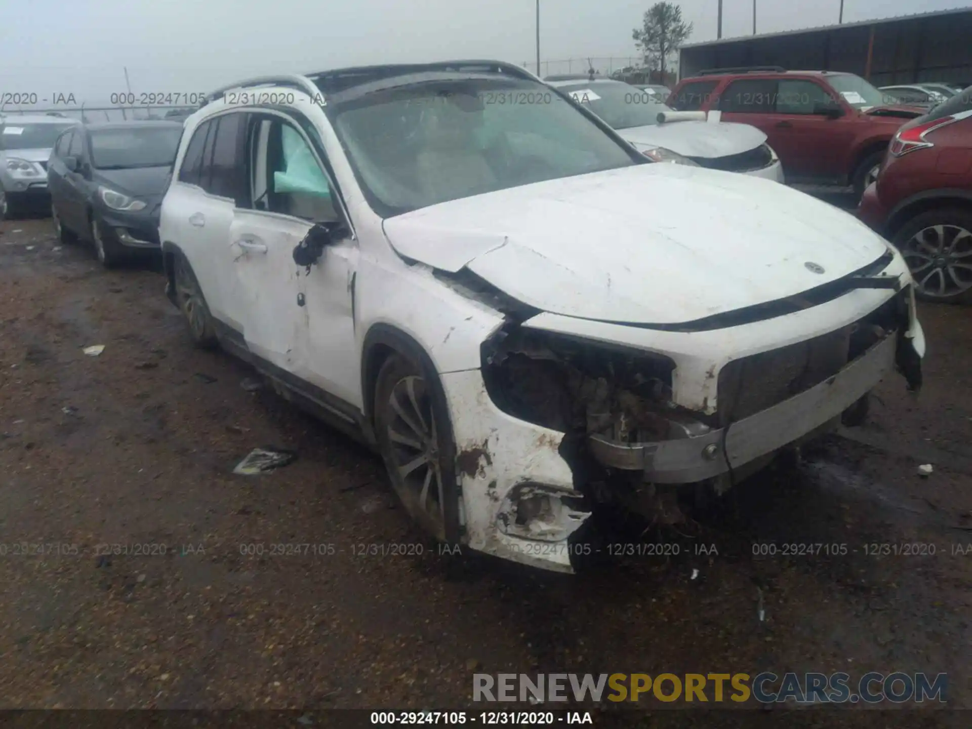 6 Photograph of a damaged car W1N4M4GB2LW045620 MERCEDES-BENZ GLB 2020