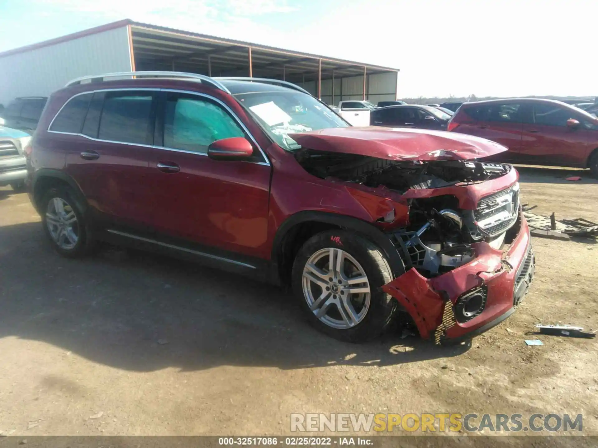 1 Photograph of a damaged car W1N4M4GB3LW041060 MERCEDES-BENZ GLB 2020