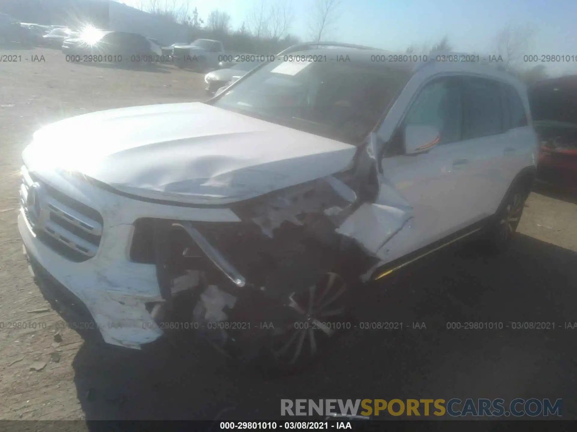 2 Photograph of a damaged car W1N4M4GB8LW017935 MERCEDES-BENZ GLB 2020