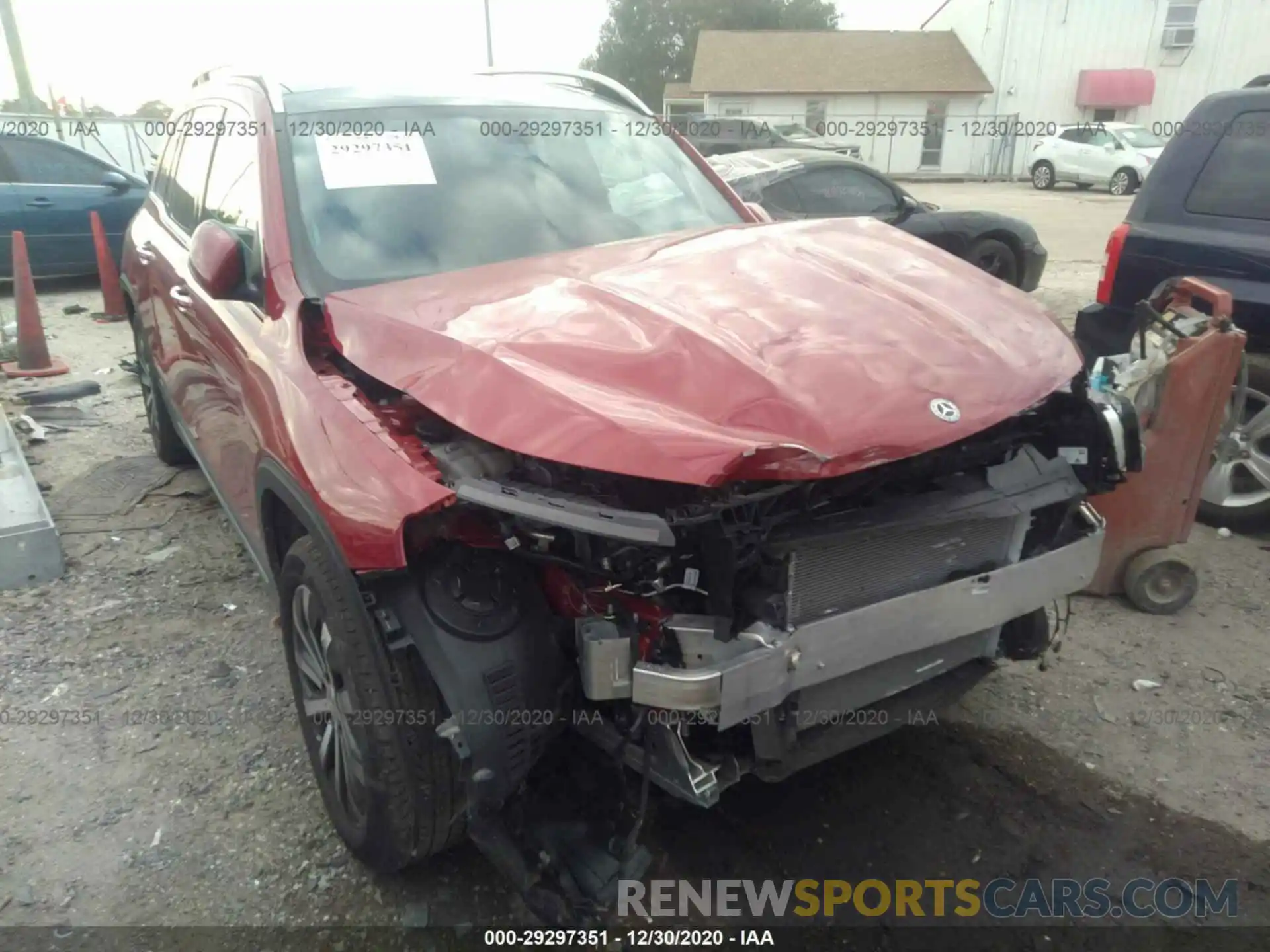 6 Photograph of a damaged car W1N4M4GB8LW057058 MERCEDES-BENZ GLB 2020