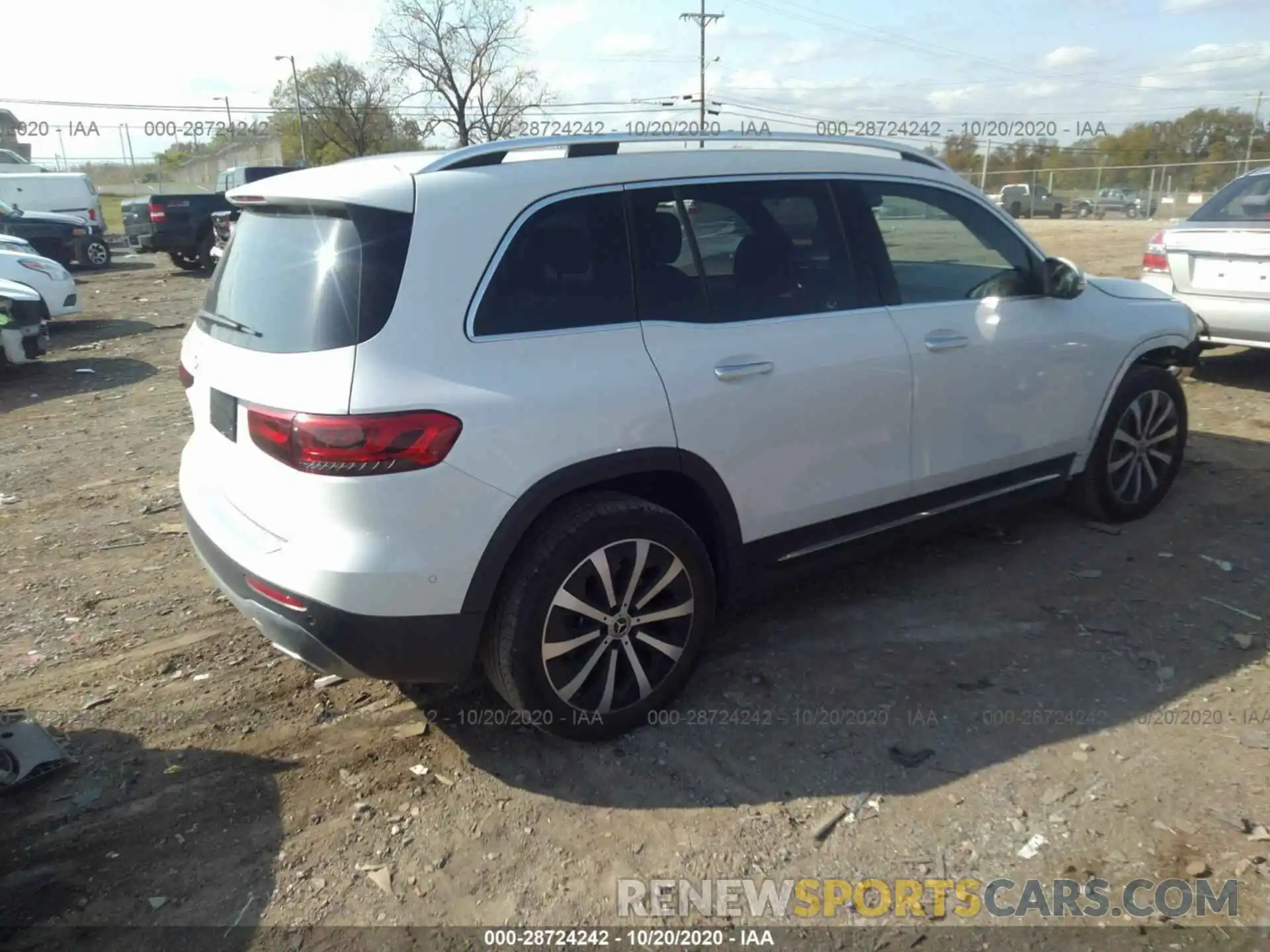 4 Photograph of a damaged car W1N4M4GBXLW016124 MERCEDES-BENZ GLB 2020