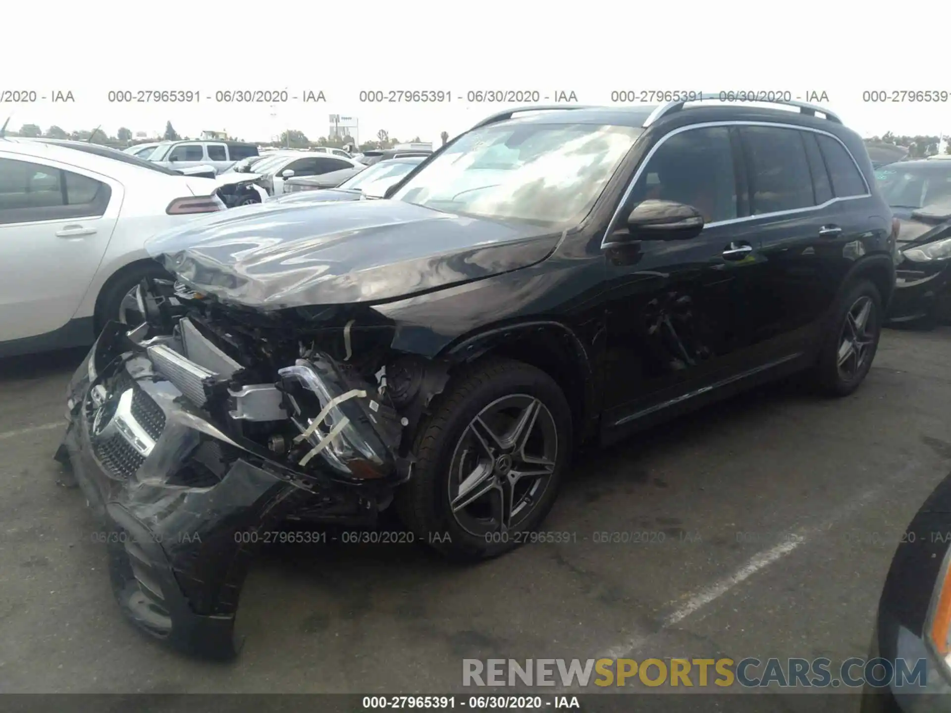 2 Photograph of a damaged car W1N4M4GBXLW024238 MERCEDES-BENZ GLB 2020