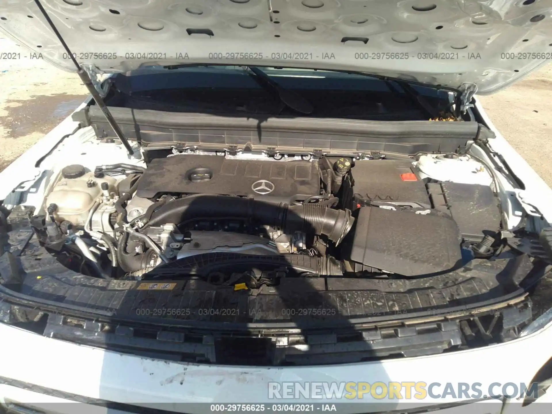 10 Фотография поврежденного автомобиля W1N4M4GBXLW025034 MERCEDES-BENZ GLB 2020