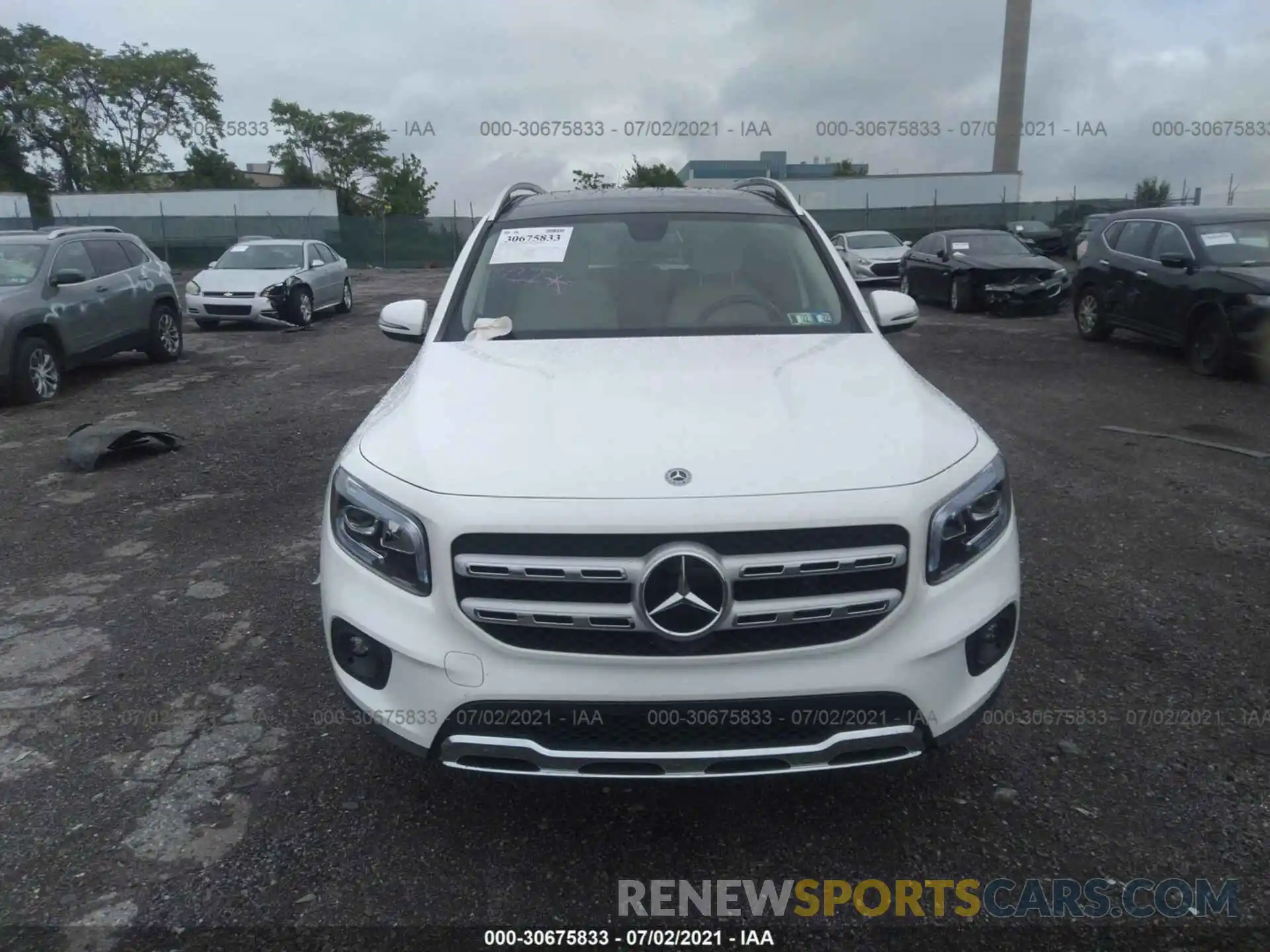 6 Фотография поврежденного автомобиля W1N4M4HB2LW025446 MERCEDES-BENZ GLB 2020