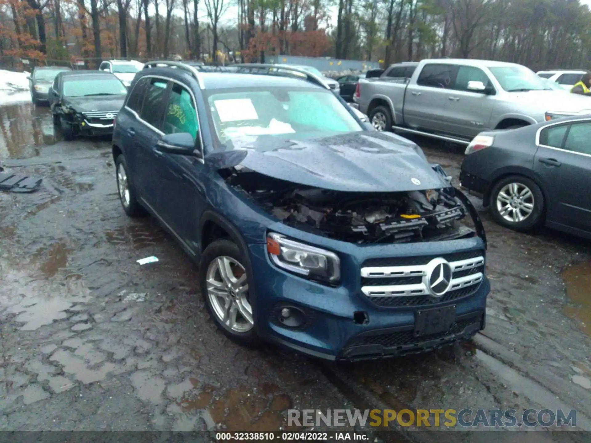 1 Photograph of a damaged car W1N4M4HB2LW048984 MERCEDES-BENZ GLB 2020