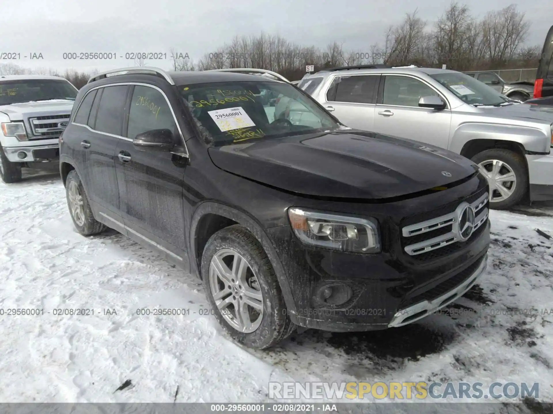 1 Photograph of a damaged car W1N4M4HB3LW034785 MERCEDES-BENZ GLB 2020