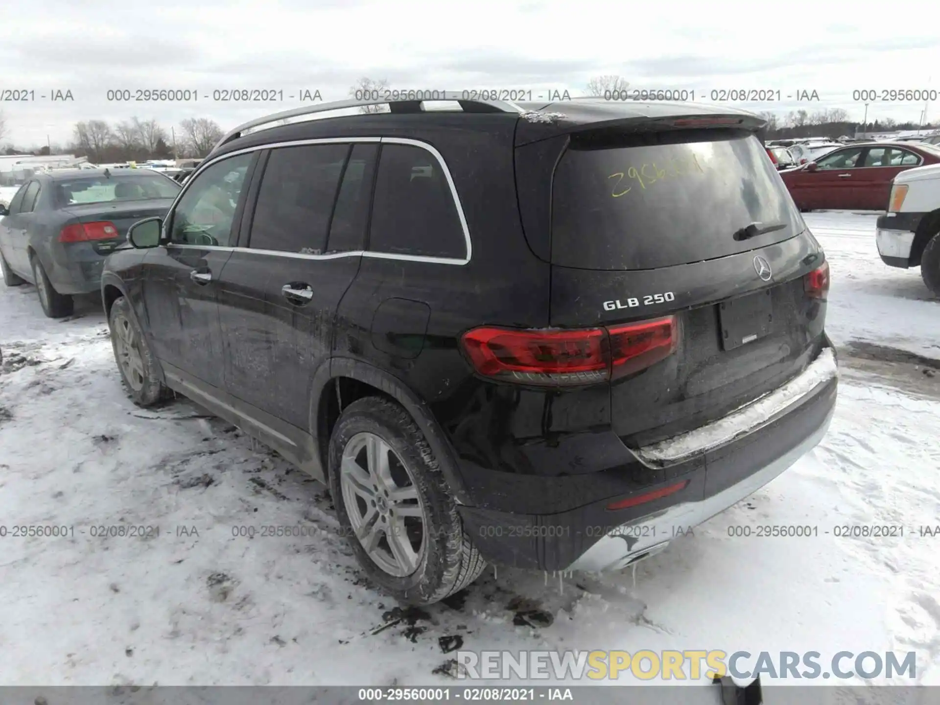 3 Photograph of a damaged car W1N4M4HB3LW034785 MERCEDES-BENZ GLB 2020