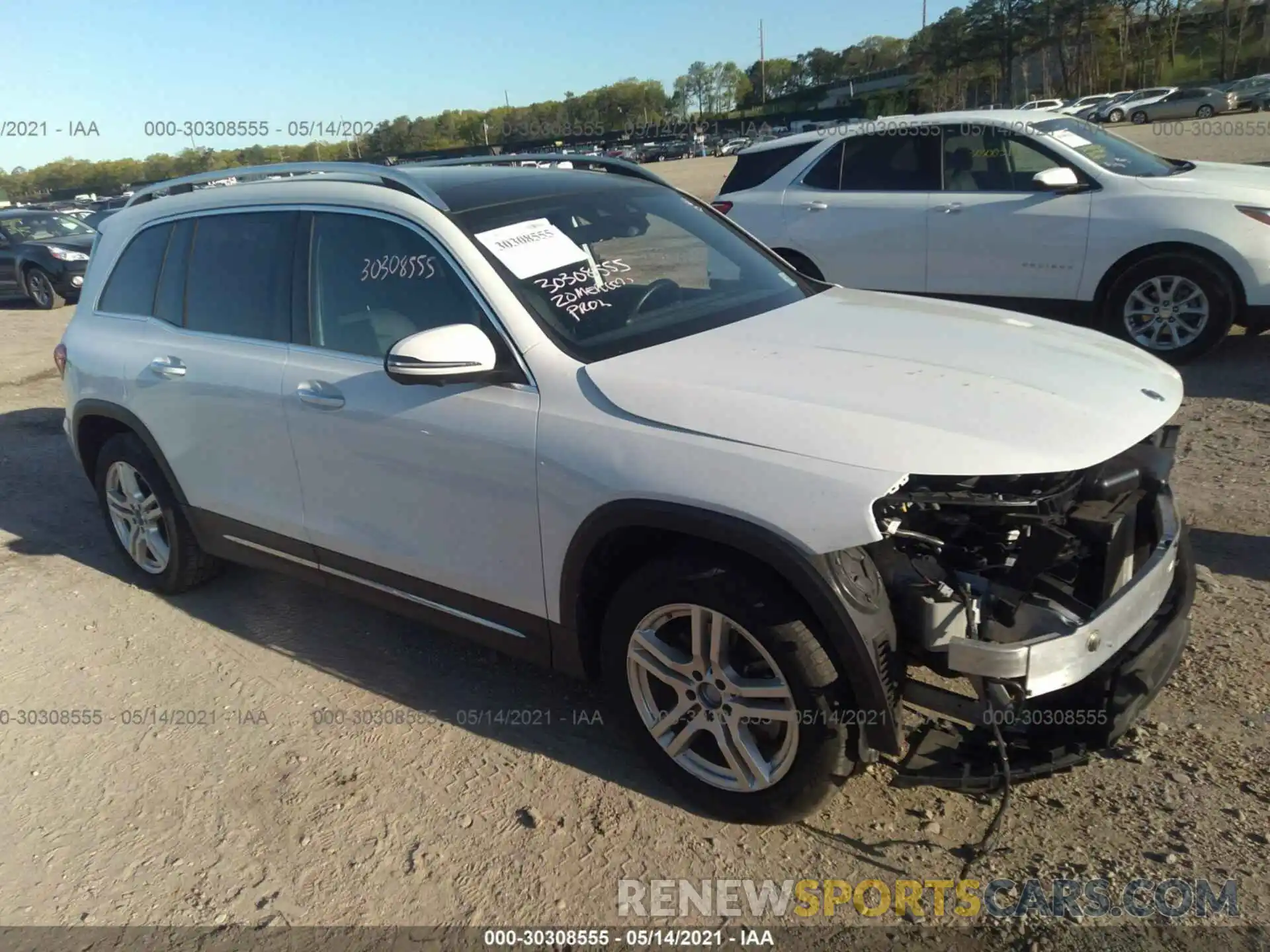 1 Photograph of a damaged car W1N4M4HB5LW018278 MERCEDES-BENZ GLB 2020