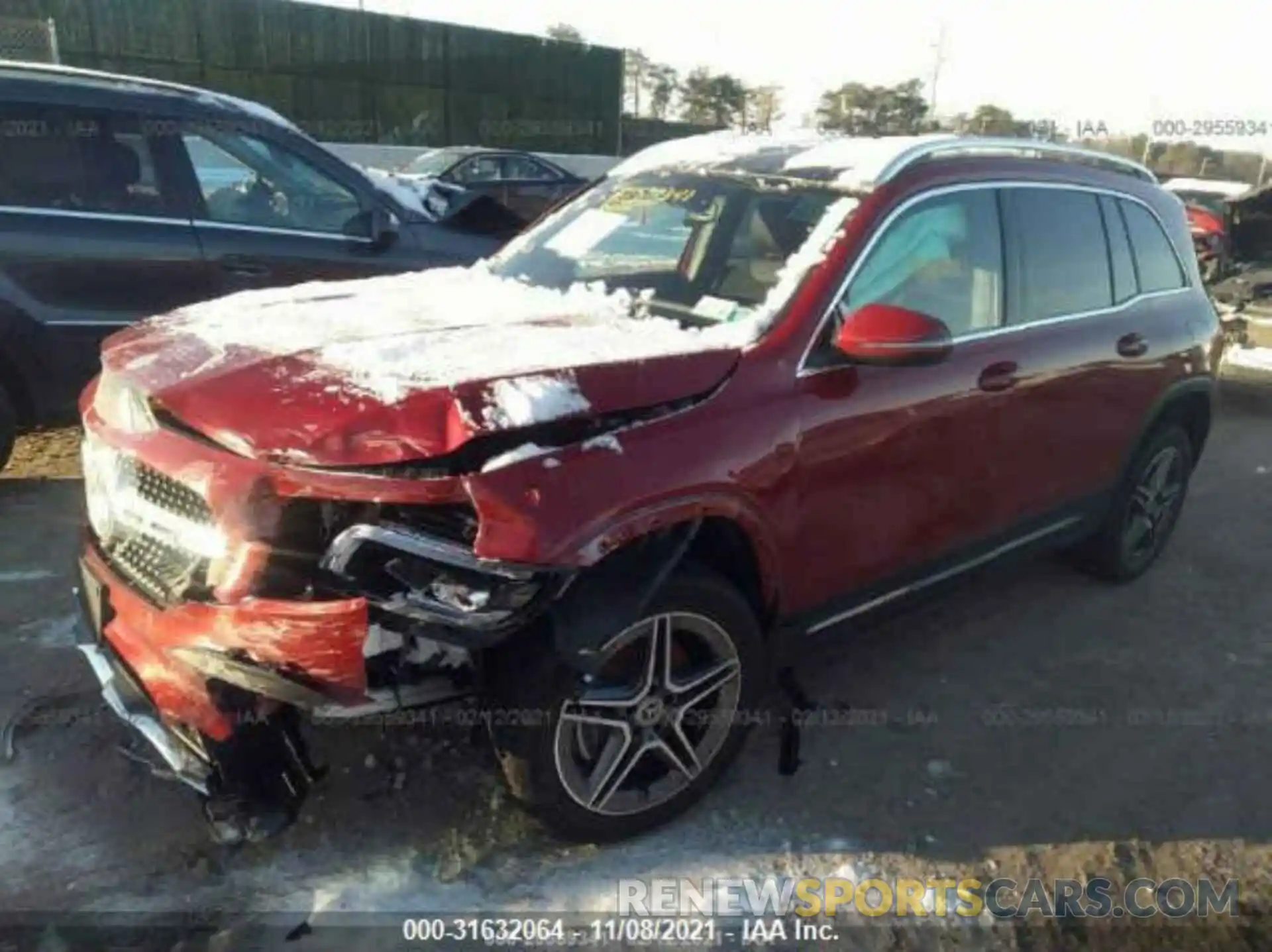 2 Photograph of a damaged car W1N4M4HB6LW040161 MERCEDES-BENZ GLB 2020