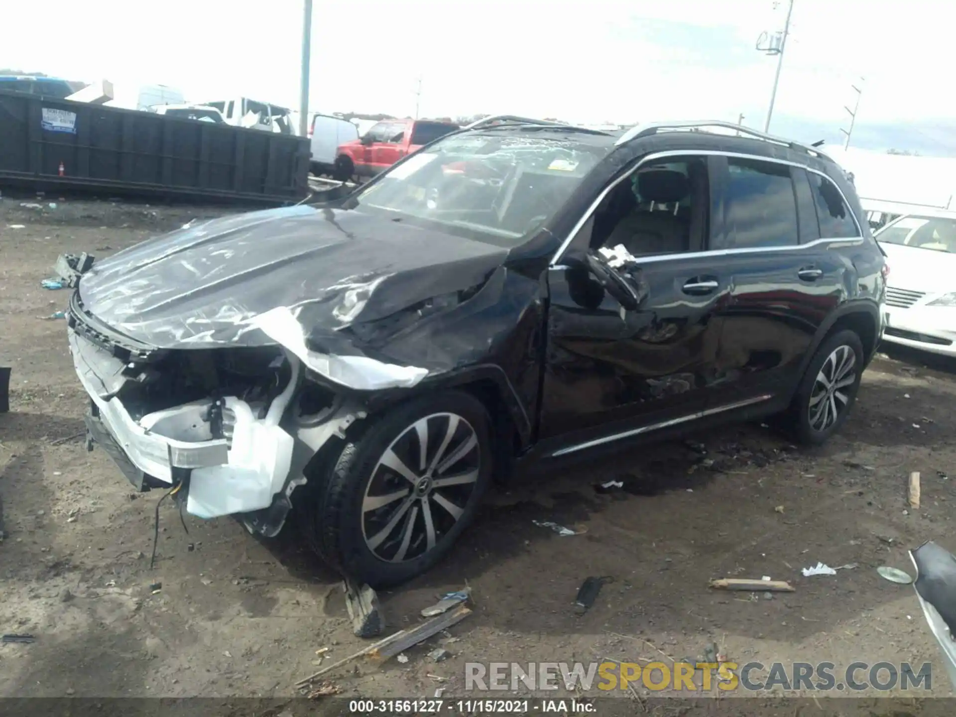 2 Photograph of a damaged car W1N4M4HB7LW048785 MERCEDES-BENZ GLB 2020