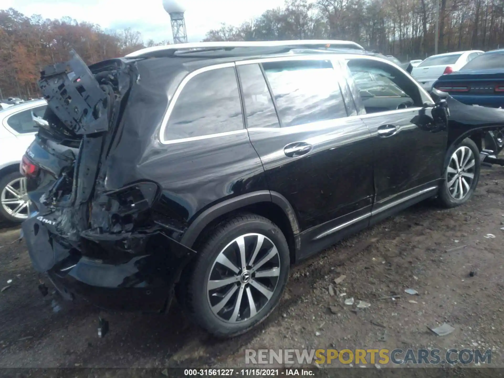 4 Photograph of a damaged car W1N4M4HB7LW048785 MERCEDES-BENZ GLB 2020