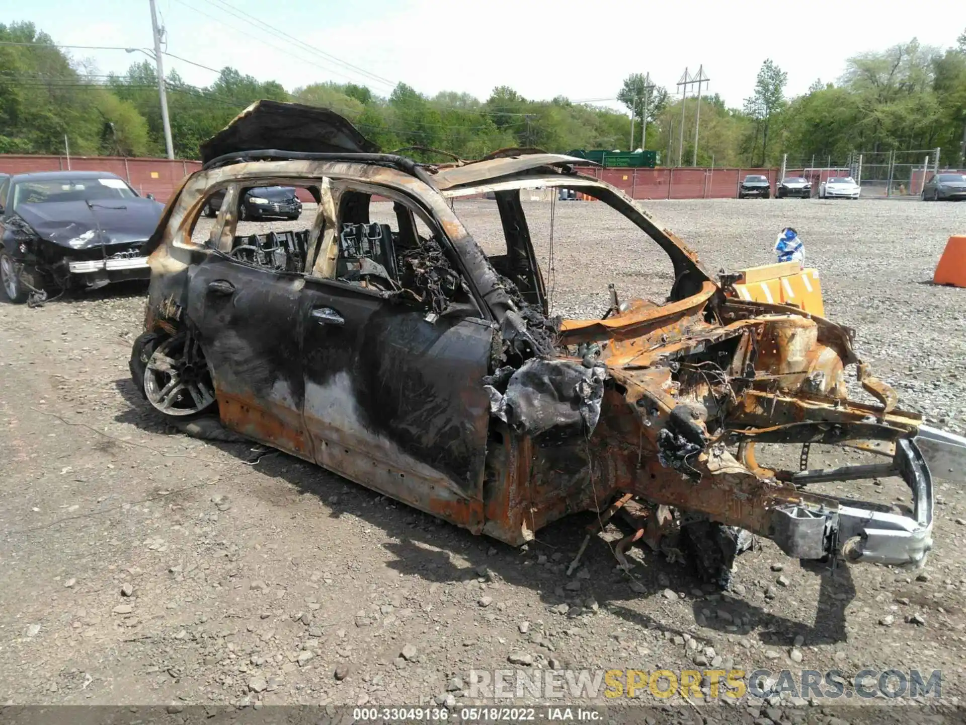 1 Photograph of a damaged car W1N4M4HBXLW032287 MERCEDES-BENZ GLB 2020