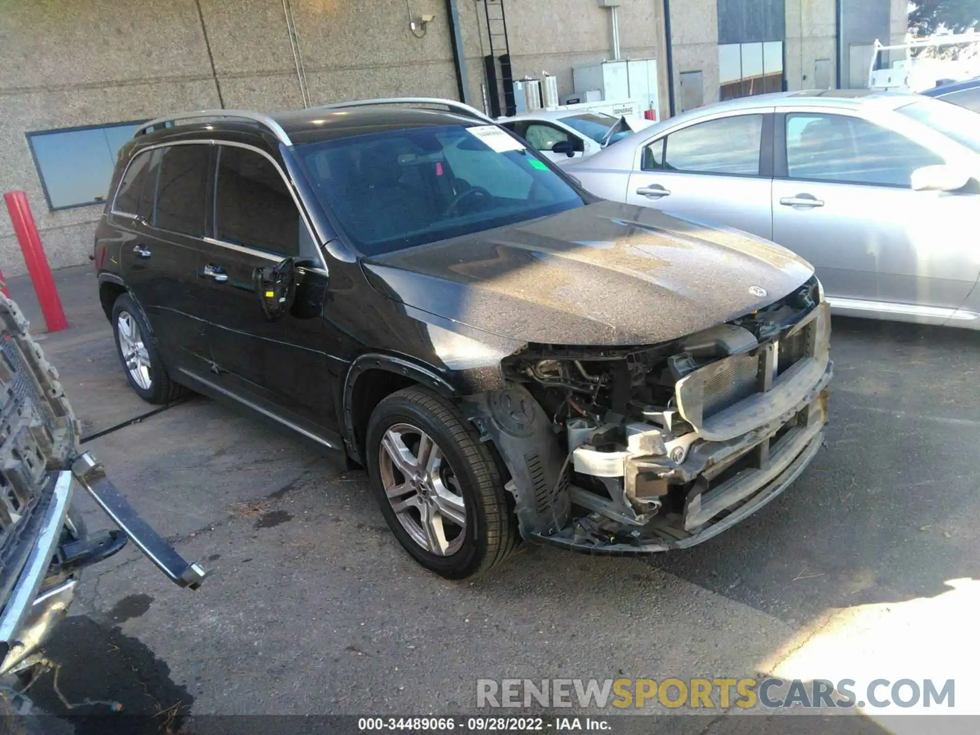 1 Photograph of a damaged car W1N4M4HBXLW042446 MERCEDES-BENZ GLB 2020