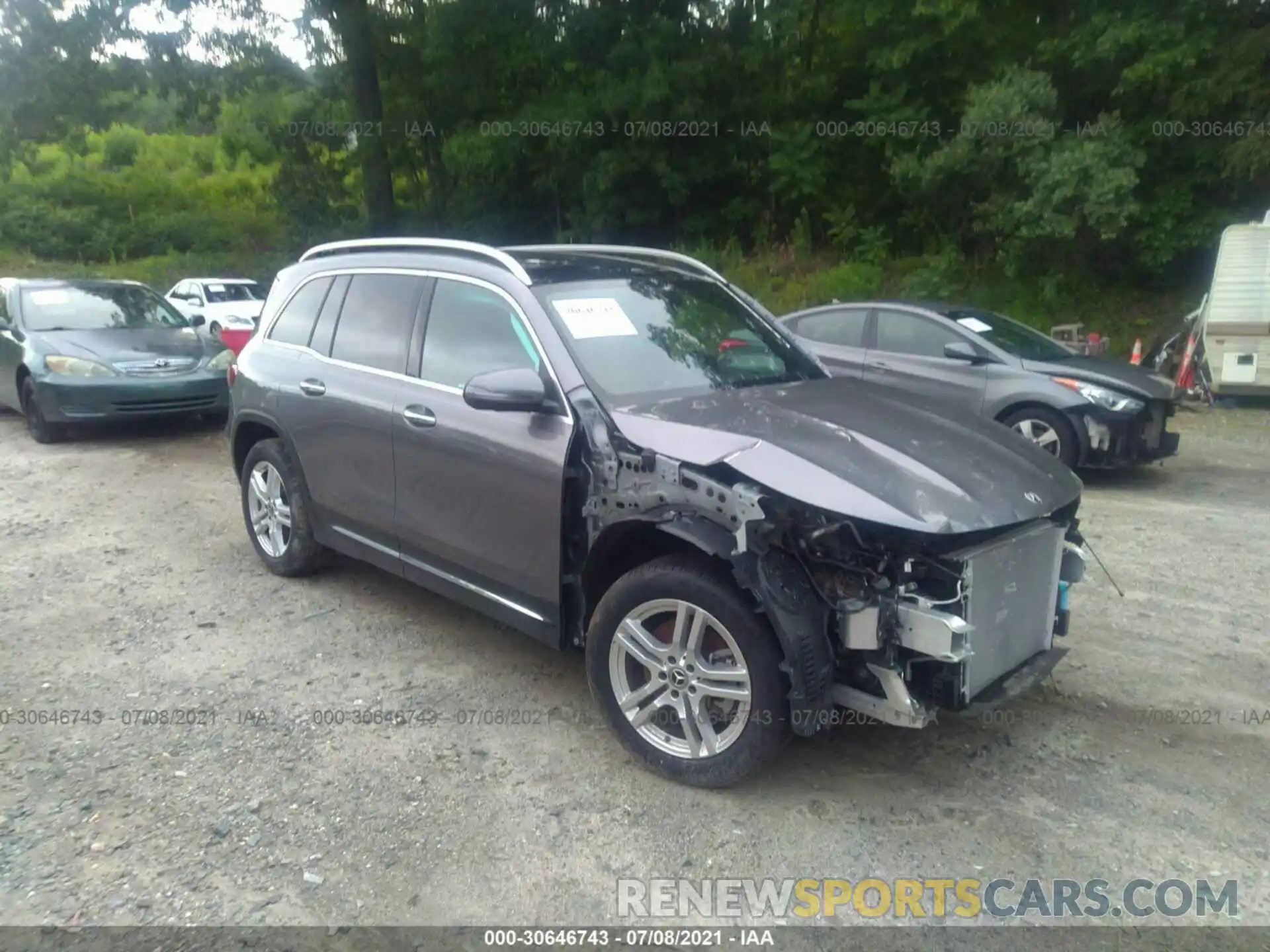 1 Photograph of a damaged car WDC4M4HB0LW006931 MERCEDES-BENZ GLB 2020