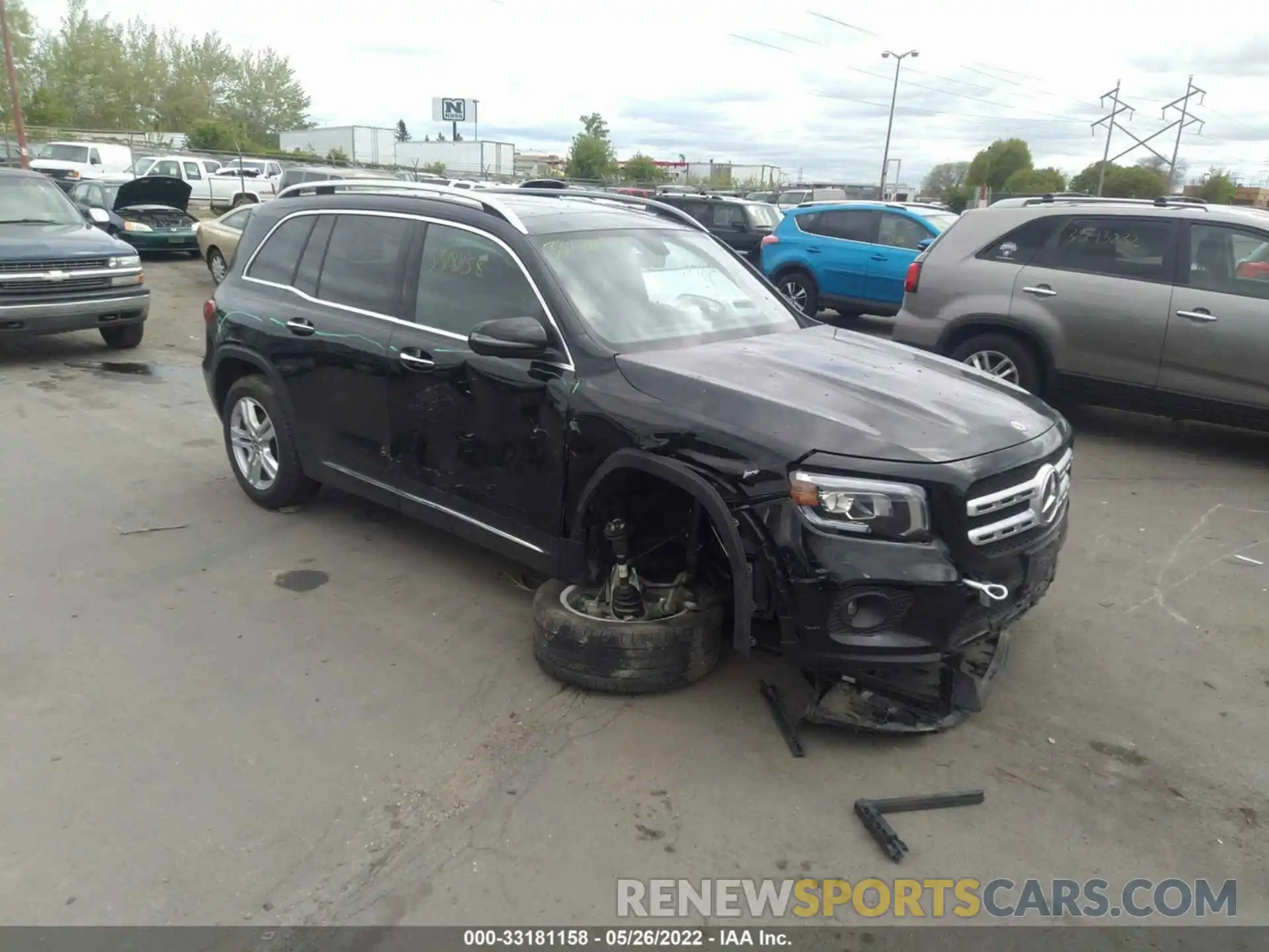 1 Photograph of a damaged car WDC4M4HB2LW007384 MERCEDES-BENZ GLB 2020