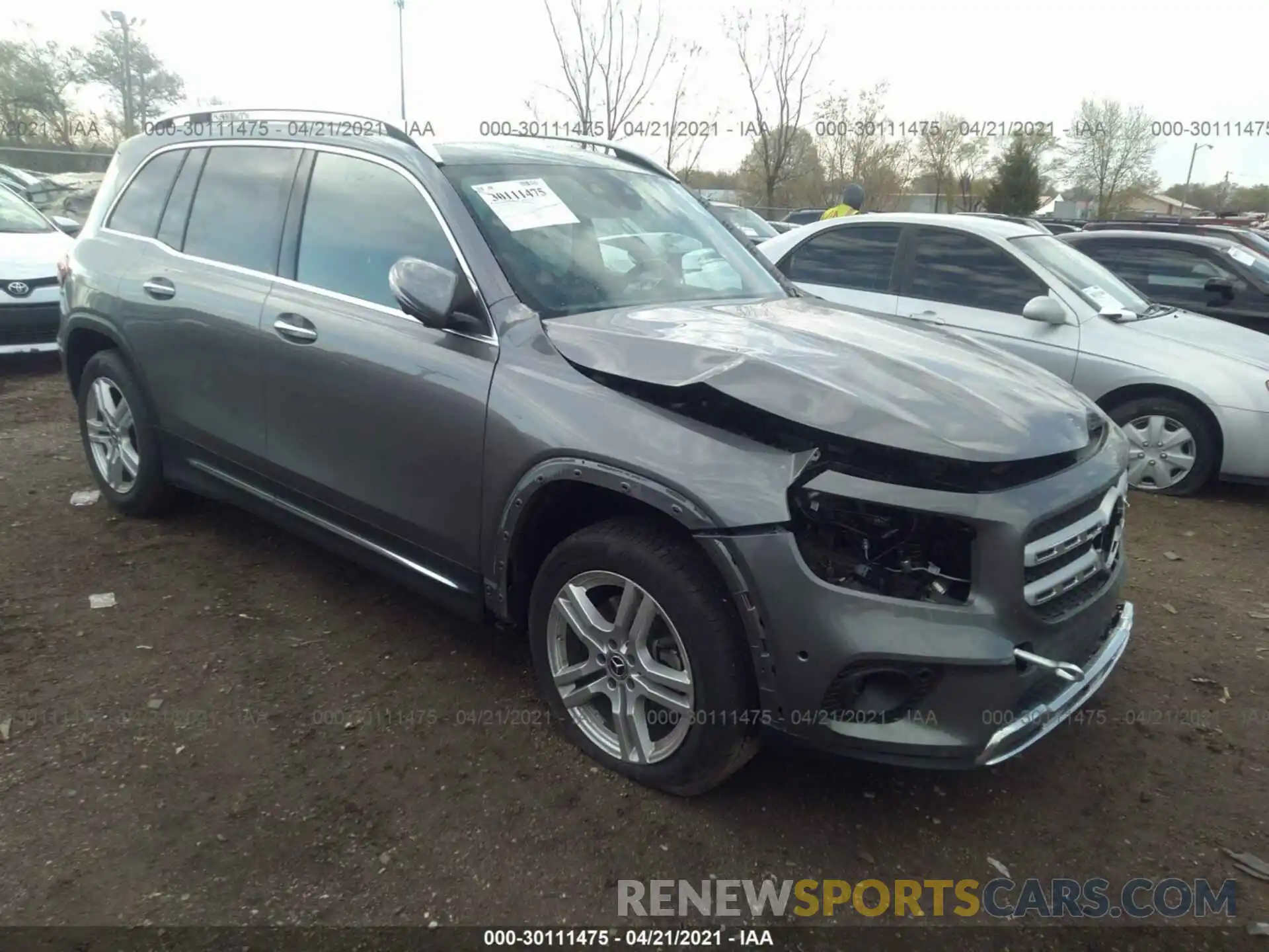 1 Photograph of a damaged car WDC4M4HB2LW011046 MERCEDES-BENZ GLB 2020