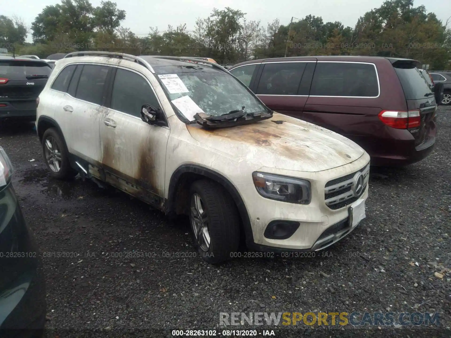 1 Photograph of a damaged car WDC4M4HB6LW009901 MERCEDES-BENZ GLB 2020