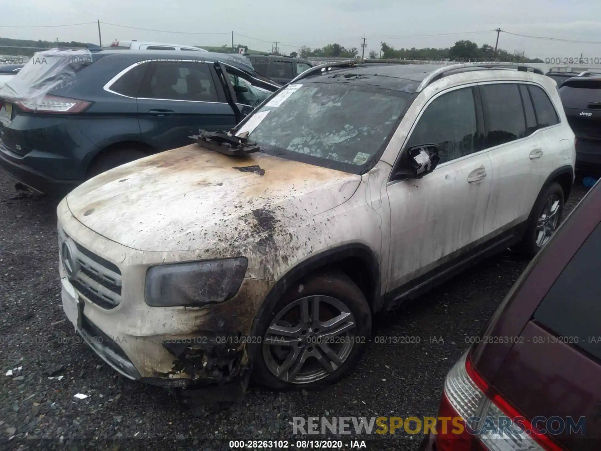 2 Photograph of a damaged car WDC4M4HB6LW009901 MERCEDES-BENZ GLB 2020