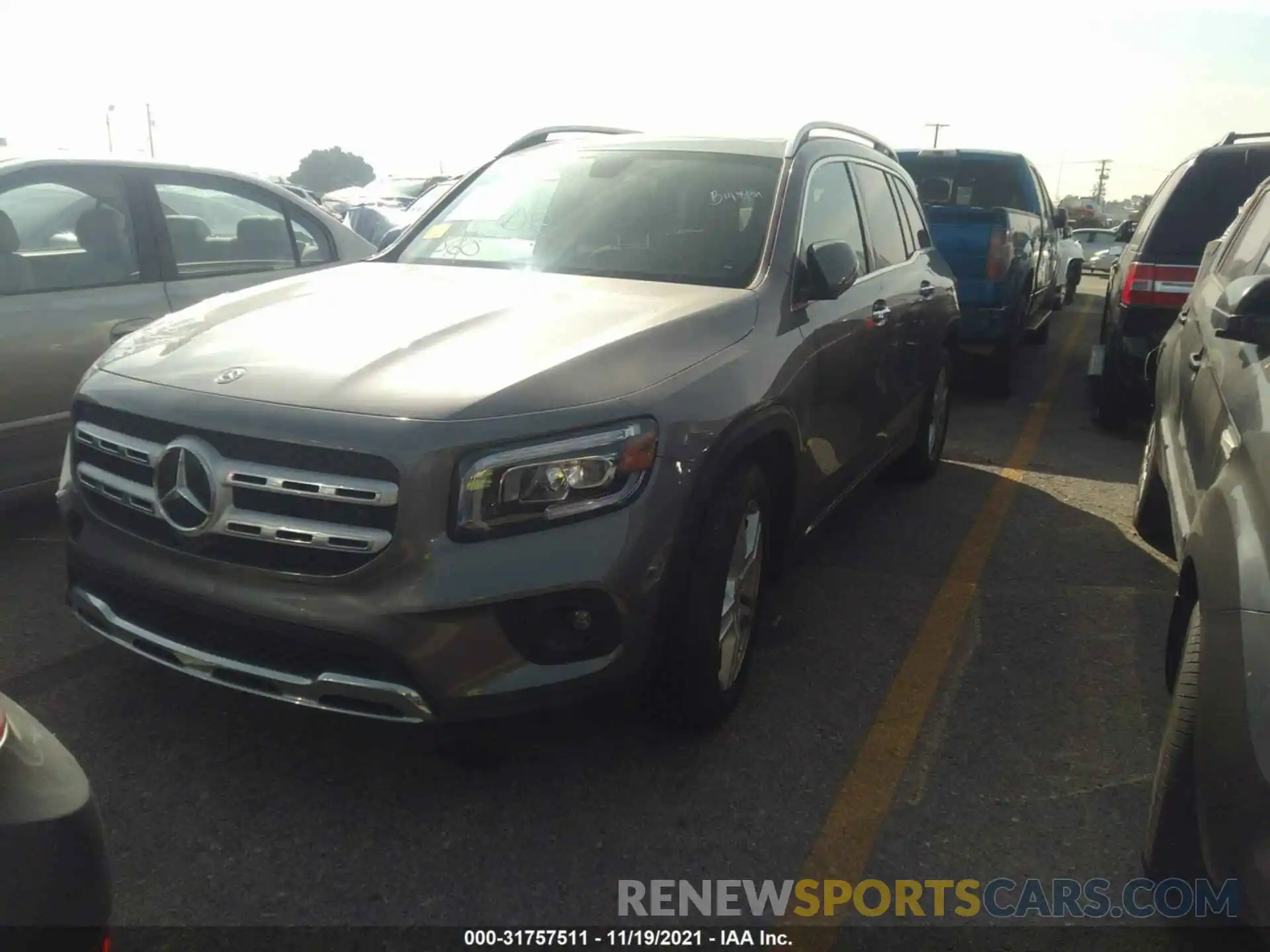 2 Photograph of a damaged car WDC4M4HB8LW001198 MERCEDES-BENZ GLB 2020