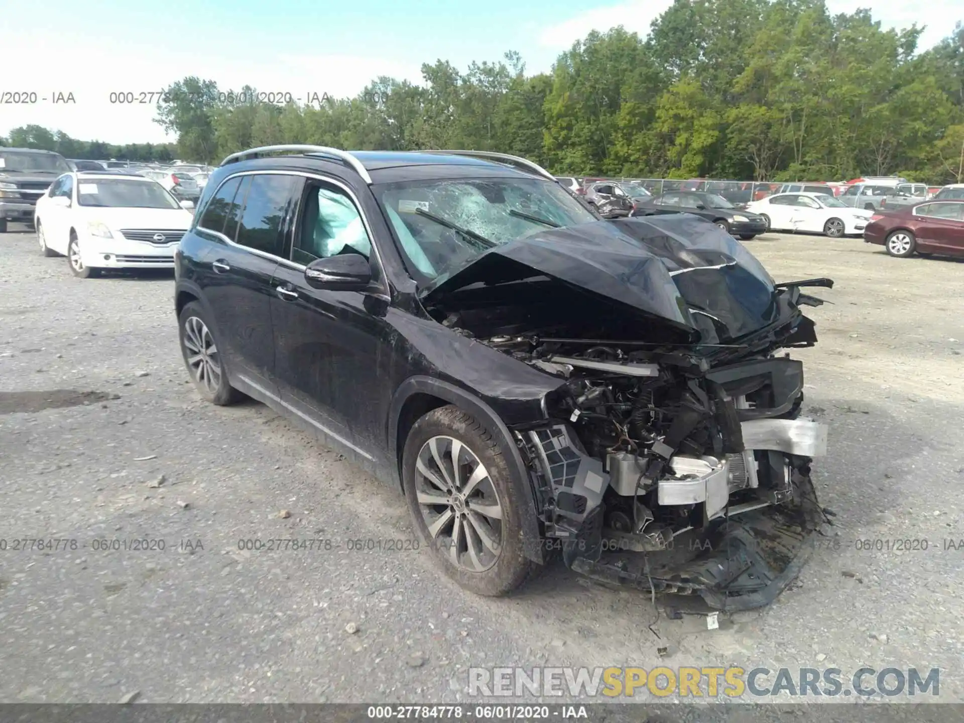 1 Photograph of a damaged car WDC4M4HB8LW009625 MERCEDES-BENZ GLB 2020