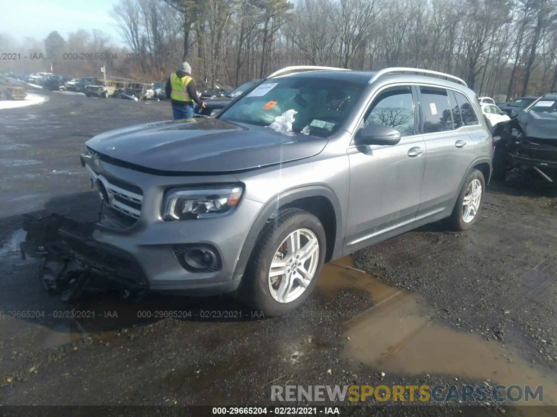 2 Photograph of a damaged car WDC4M4HBXLW005611 MERCEDES-BENZ GLB 2020