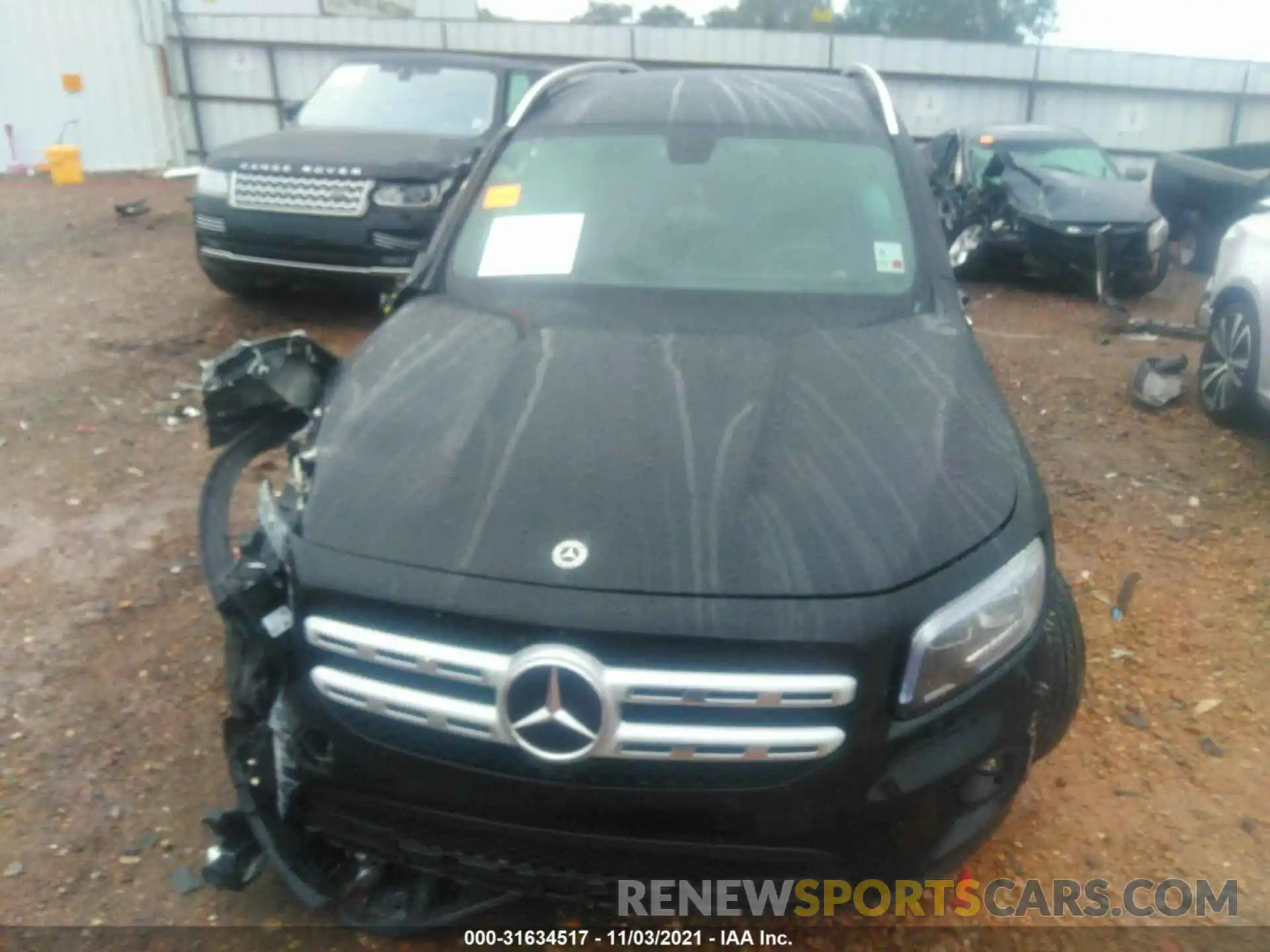 10 Photograph of a damaged car W1N4M4GB0MW118517 MERCEDES-BENZ GLB 2021