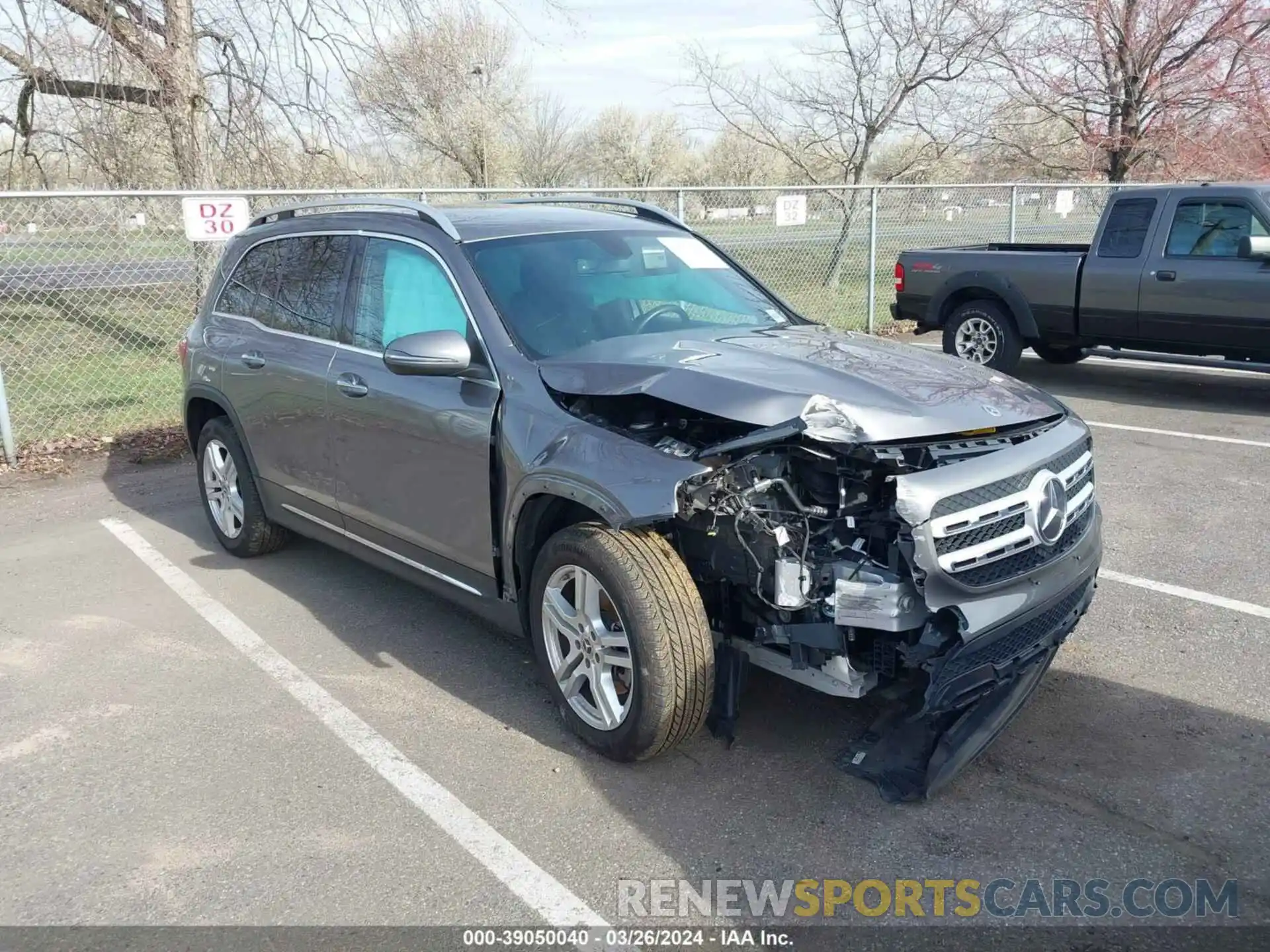 1 Photograph of a damaged car W1N4M4GB0MW125662 MERCEDES-BENZ GLB 2021