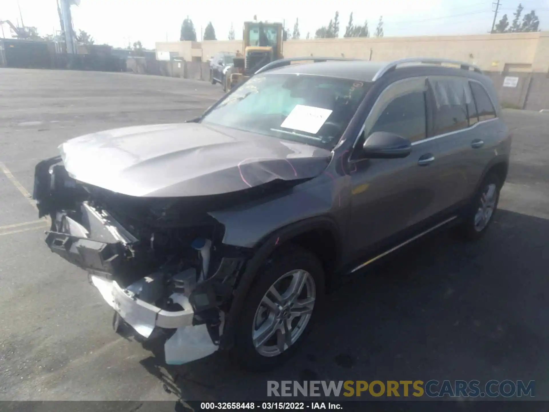 2 Photograph of a damaged car W1N4M4GB0MW155762 MERCEDES-BENZ GLB 2021