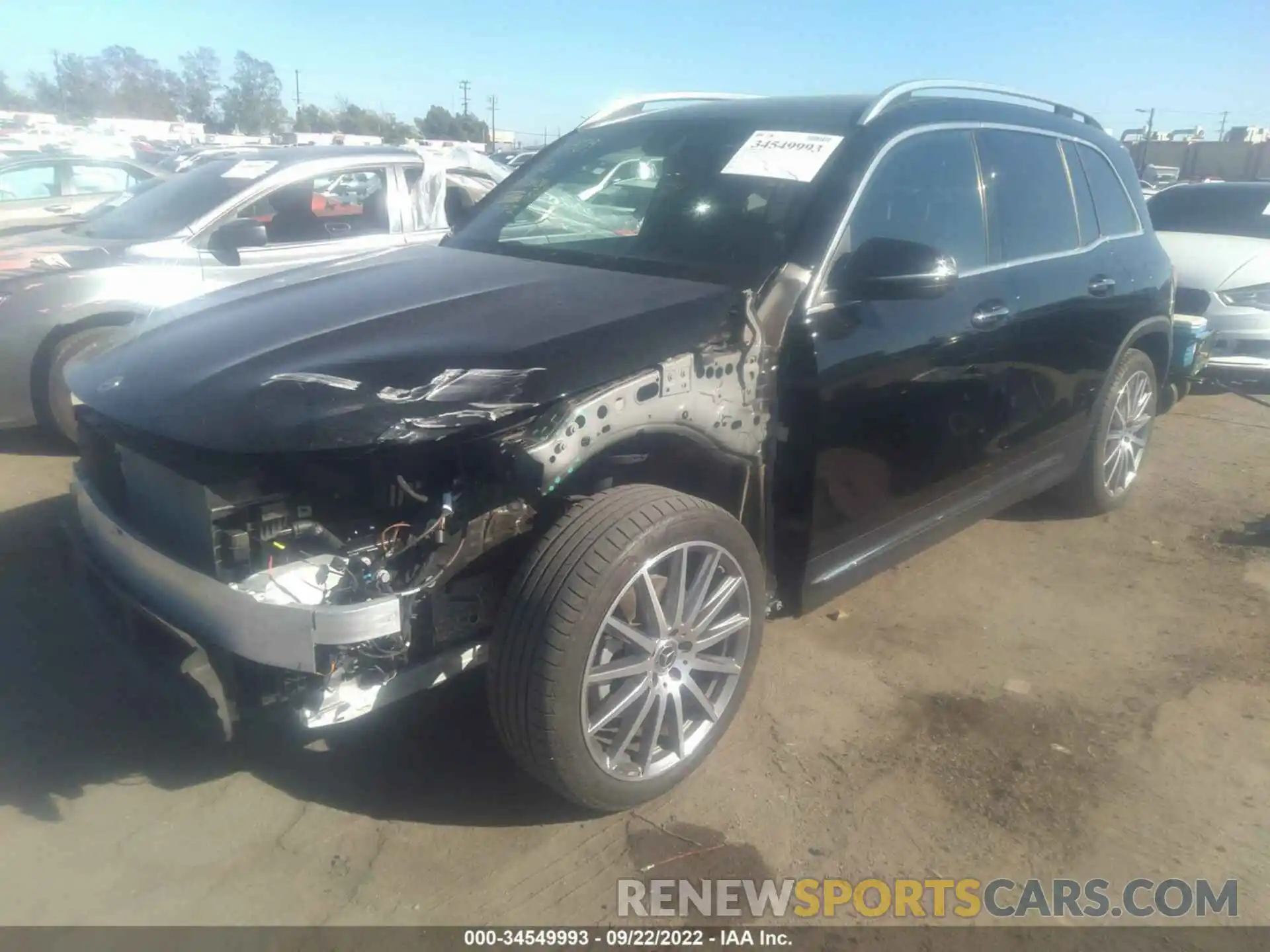 2 Photograph of a damaged car W1N4M4GB1MW120177 MERCEDES-BENZ GLB 2021