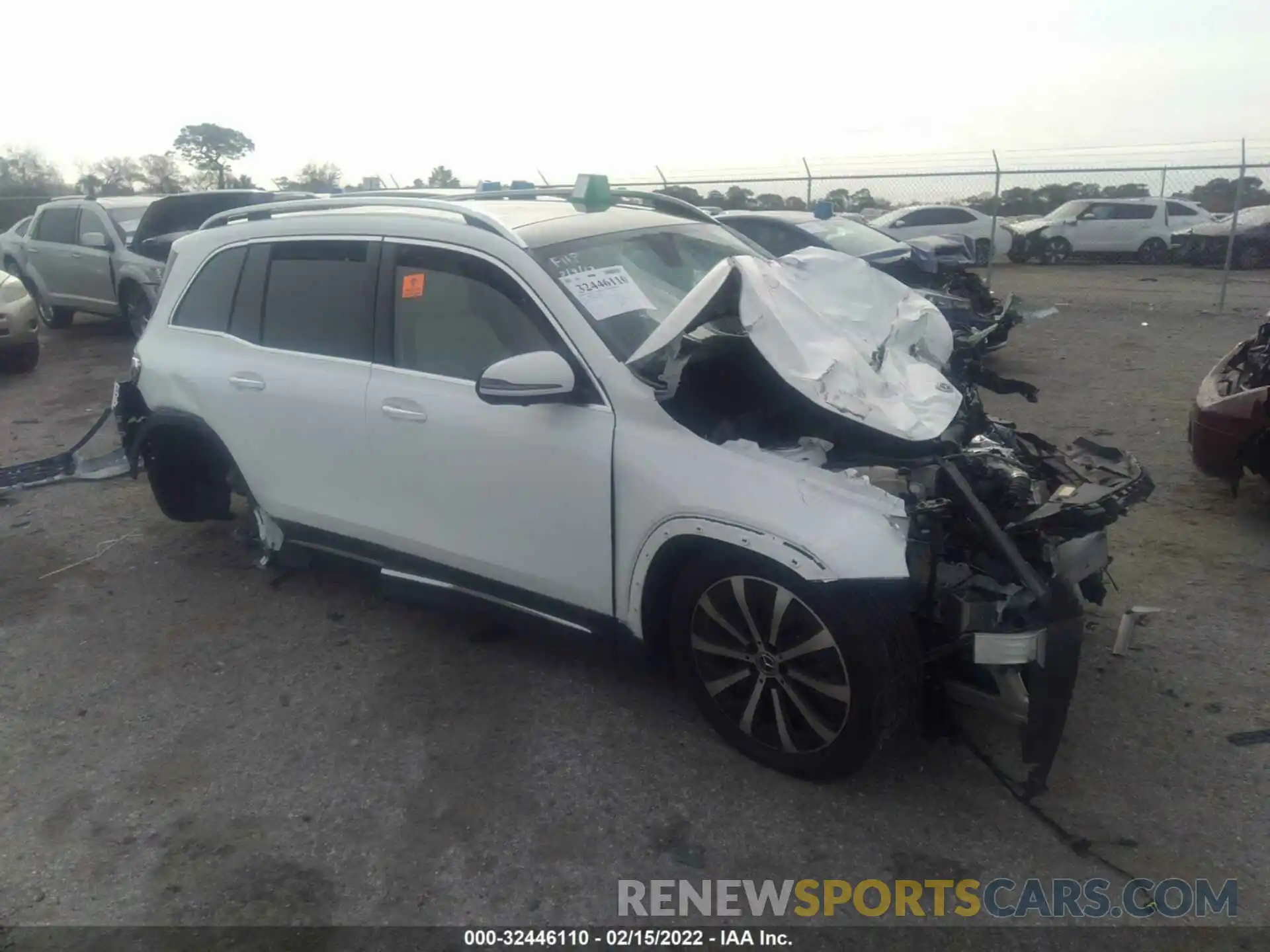 1 Photograph of a damaged car W1N4M4GB3MW092057 MERCEDES-BENZ GLB 2021