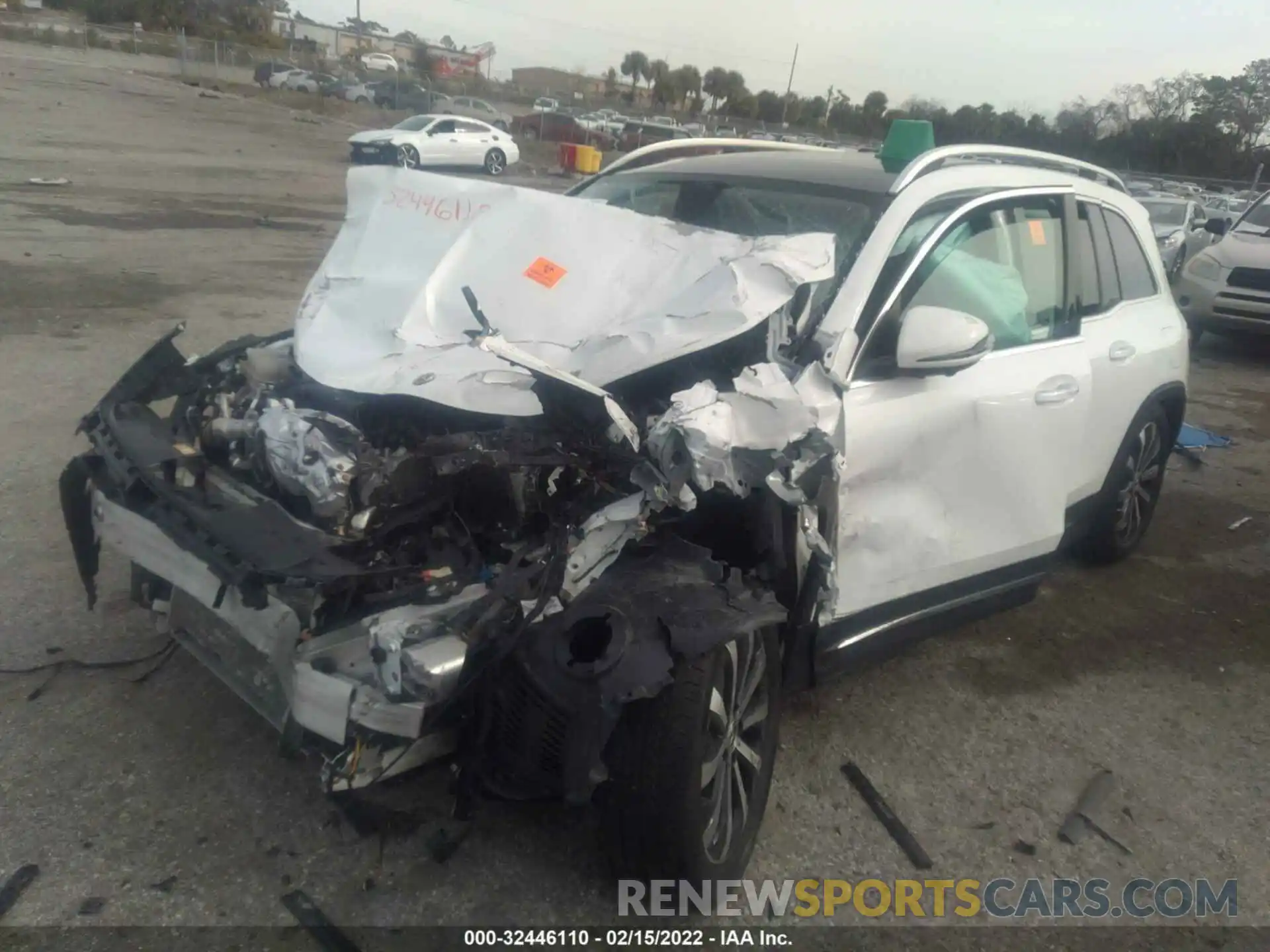 2 Photograph of a damaged car W1N4M4GB3MW092057 MERCEDES-BENZ GLB 2021