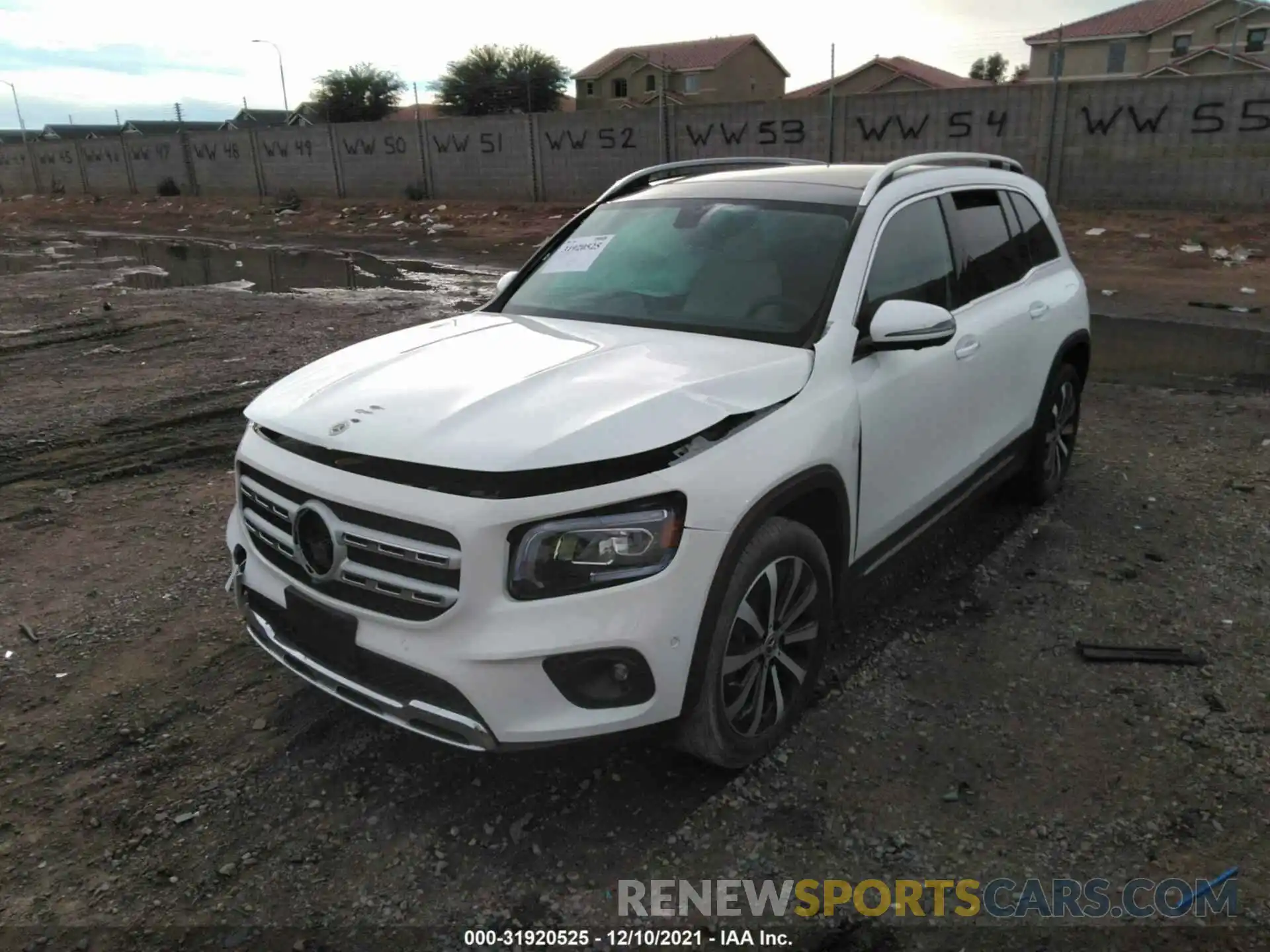 6 Photograph of a damaged car W1N4M4GB3MW117068 MERCEDES-BENZ GLB 2021