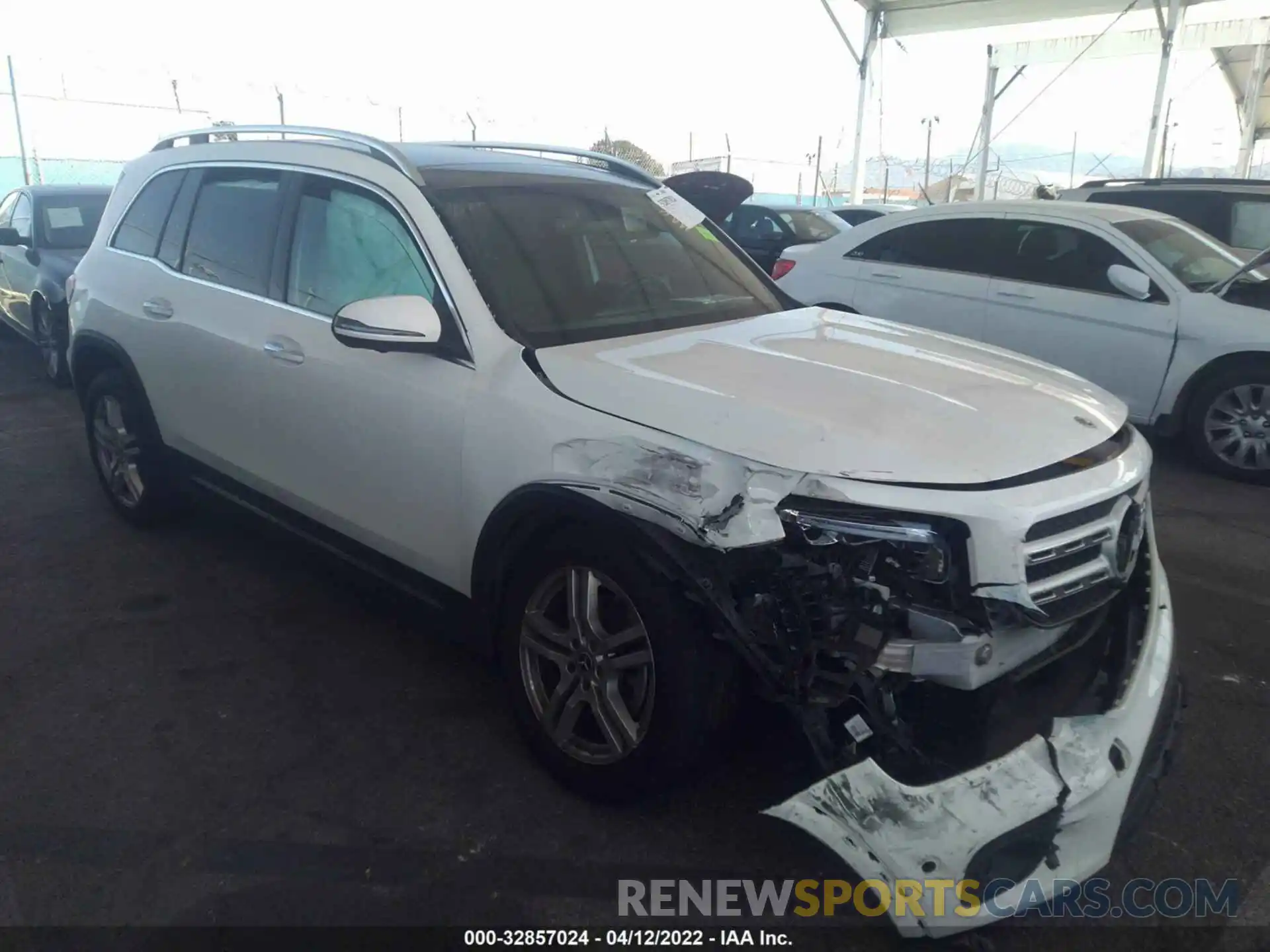 1 Photograph of a damaged car W1N4M4GB5MW069282 MERCEDES-BENZ GLB 2021