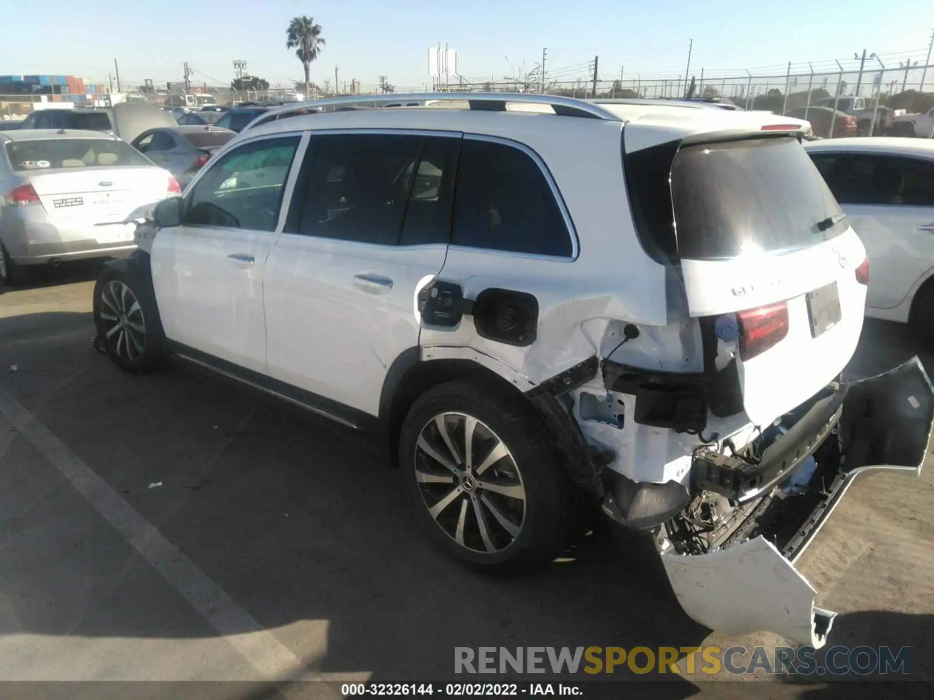 3 Photograph of a damaged car W1N4M4GB6MW101558 MERCEDES-BENZ GLB 2021