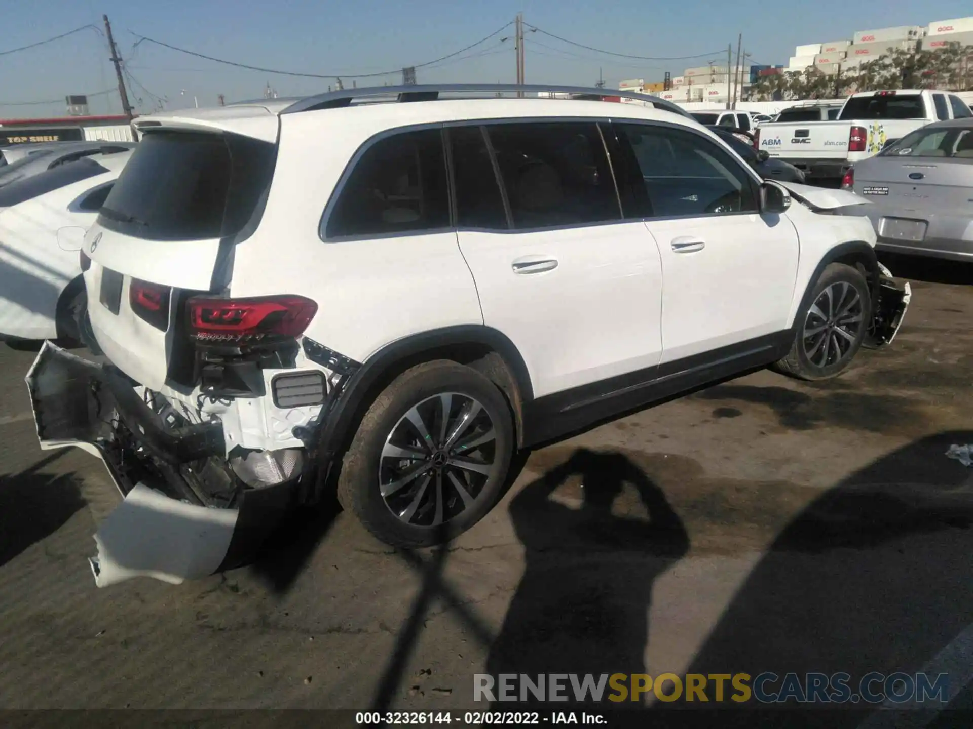 4 Photograph of a damaged car W1N4M4GB6MW101558 MERCEDES-BENZ GLB 2021